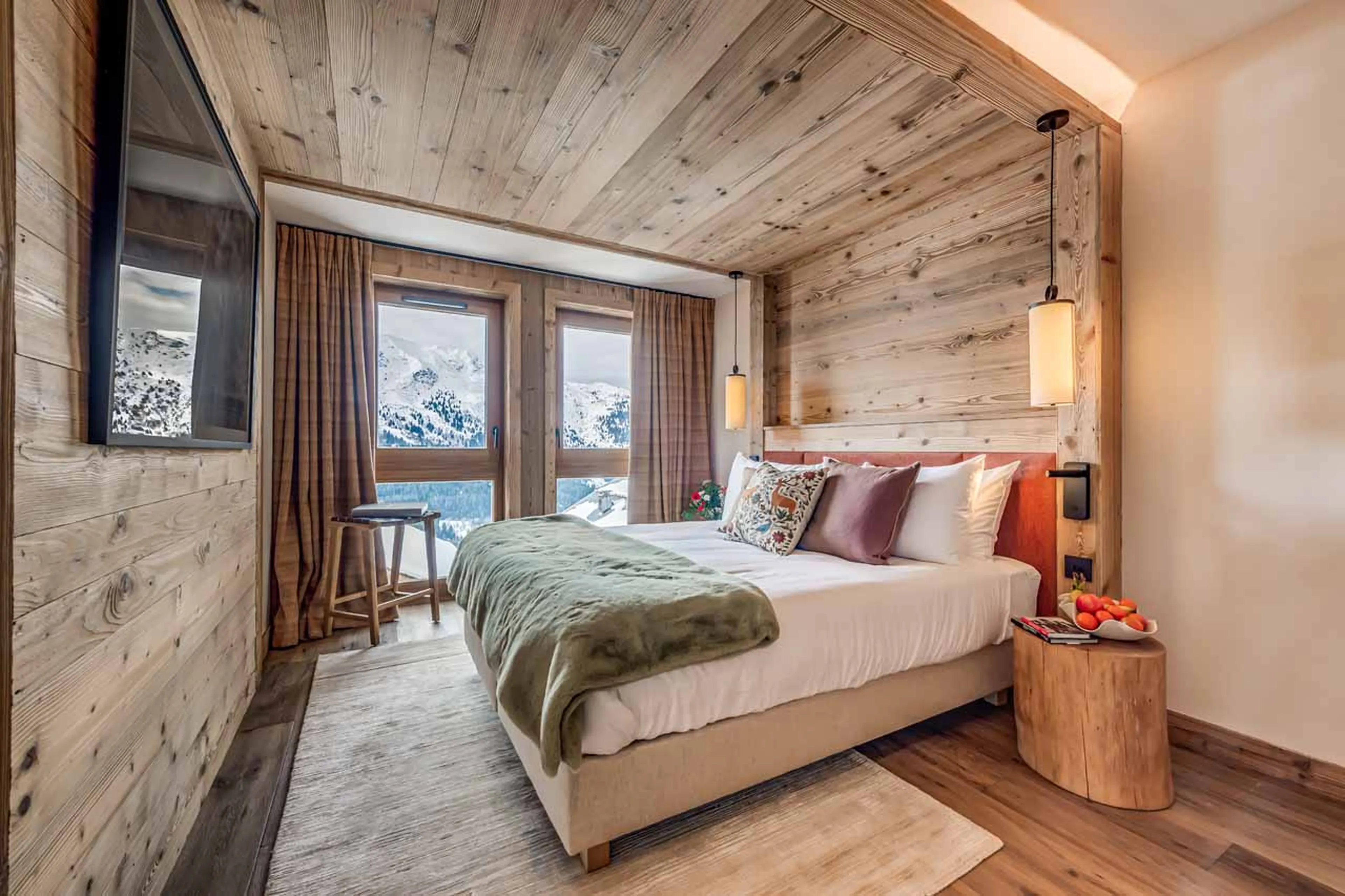 Bedroom 1 at Apartment Champlain in Meribel