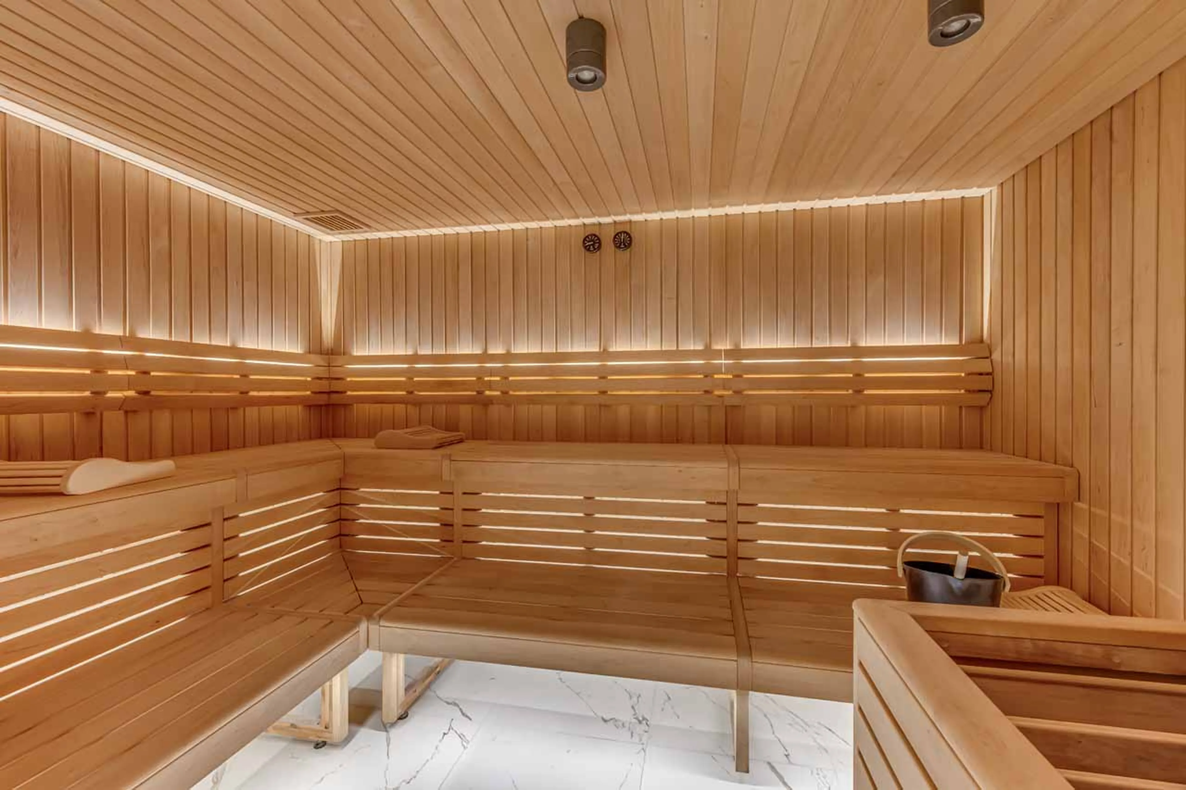 Sauna at Apartment Champlain in Meribel