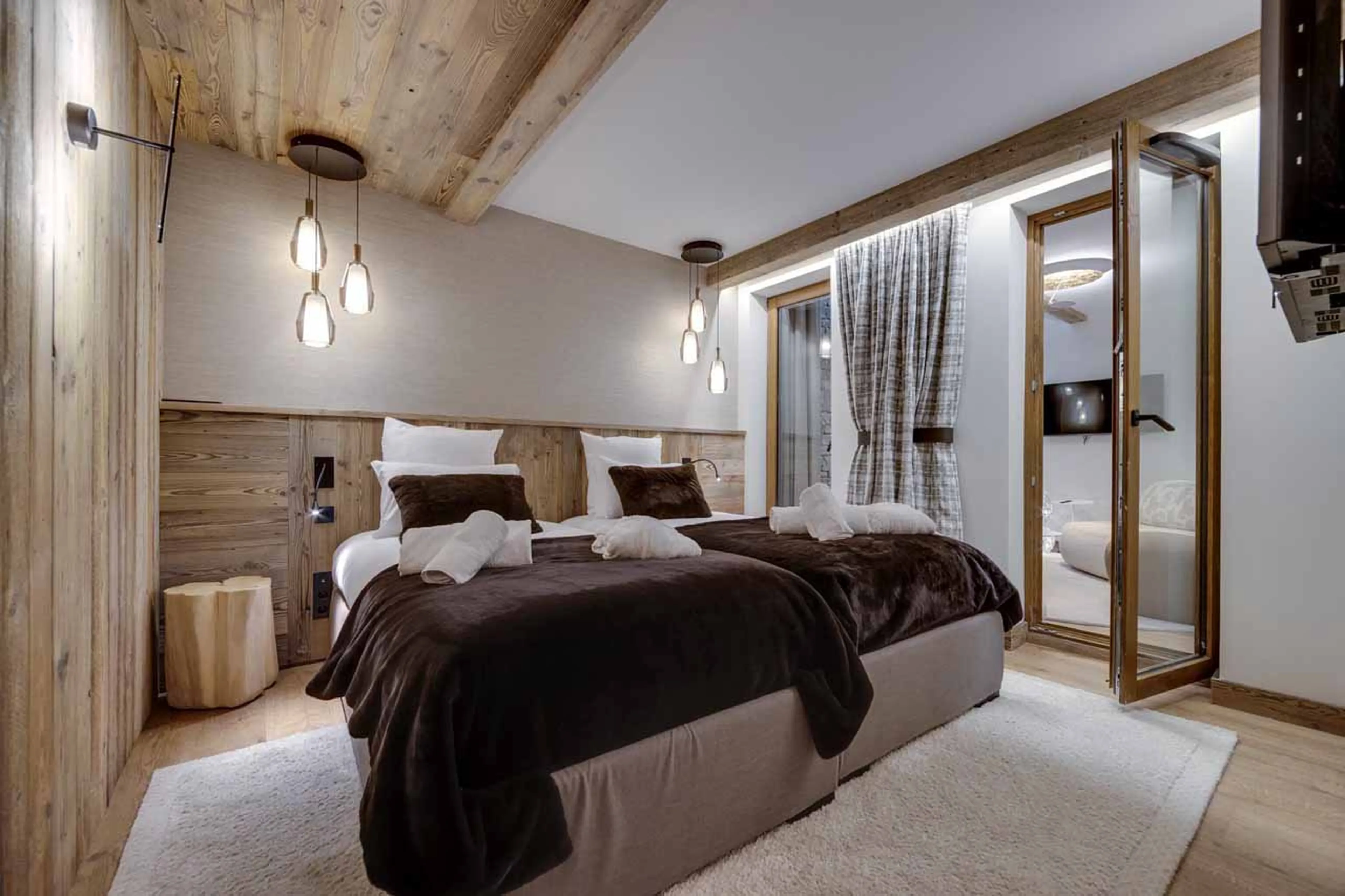 Bedroom 2 at Apartment Chardon 101 in Val d'Isere