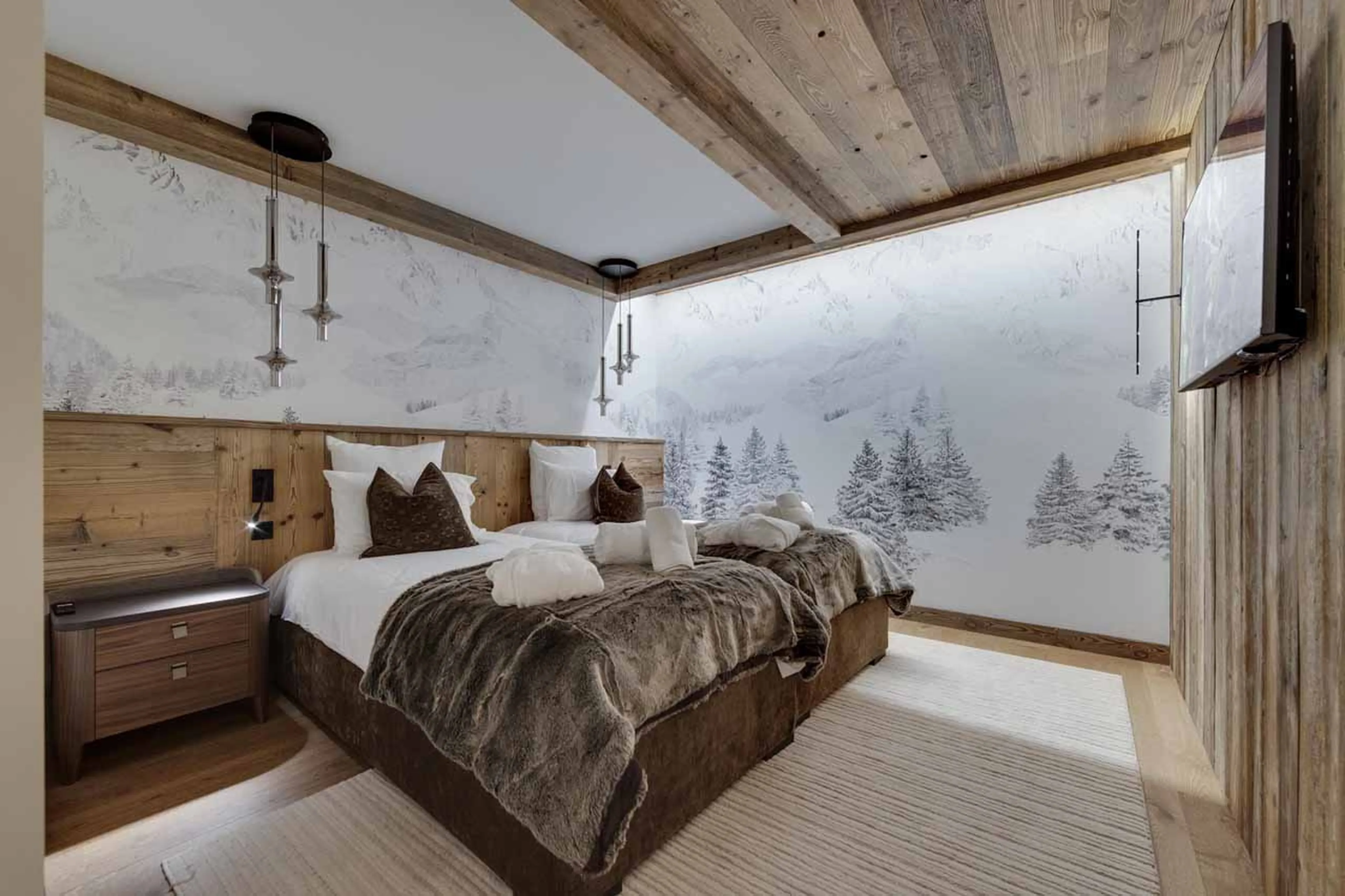 Bedroom 3 at Apartment Chardon 101 in Val d'Isere
