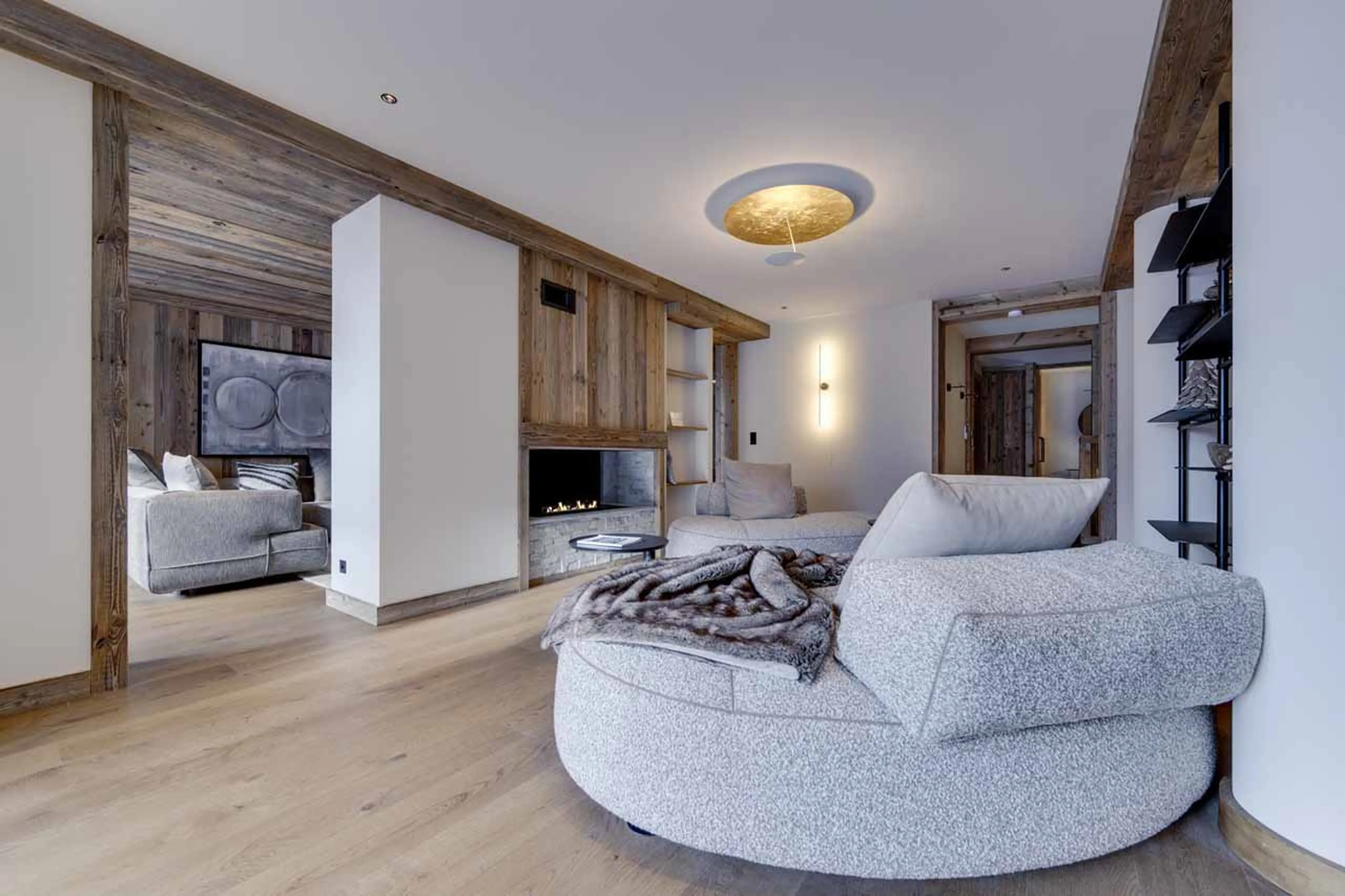 Seating at Apartment Chardon 101 in Val d'Isere