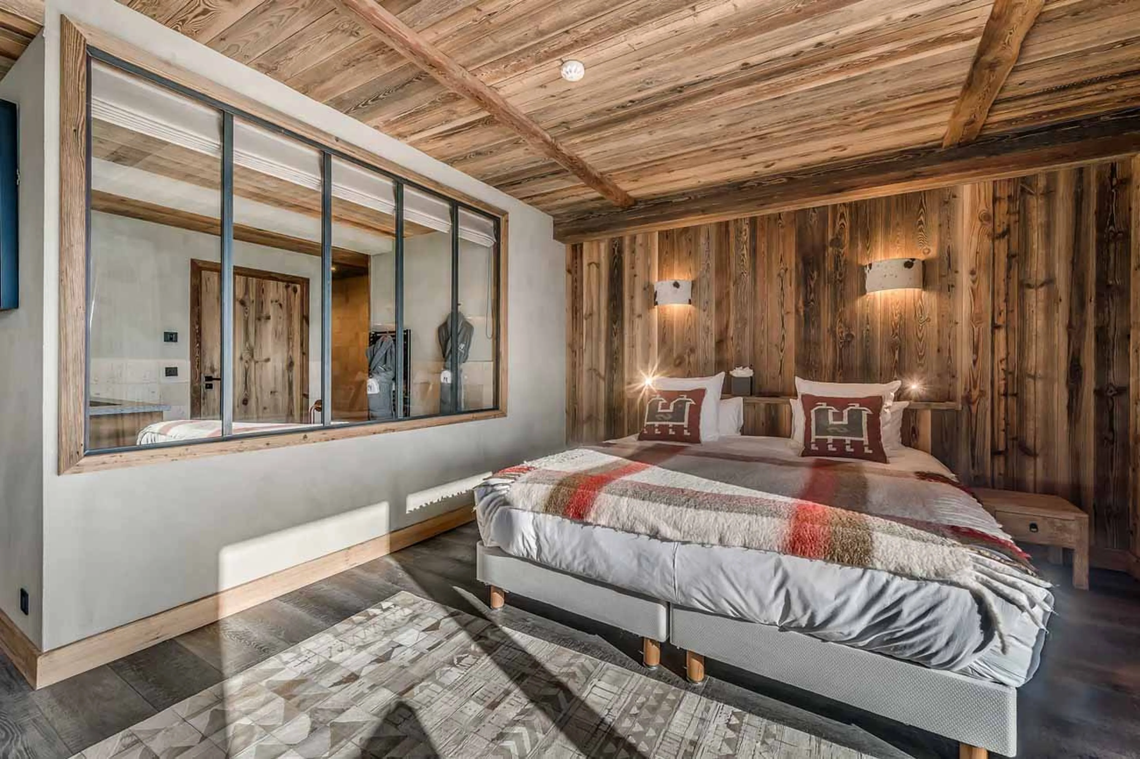 Access to en-suite shower room at Apartment Charvet in Val d'Isere