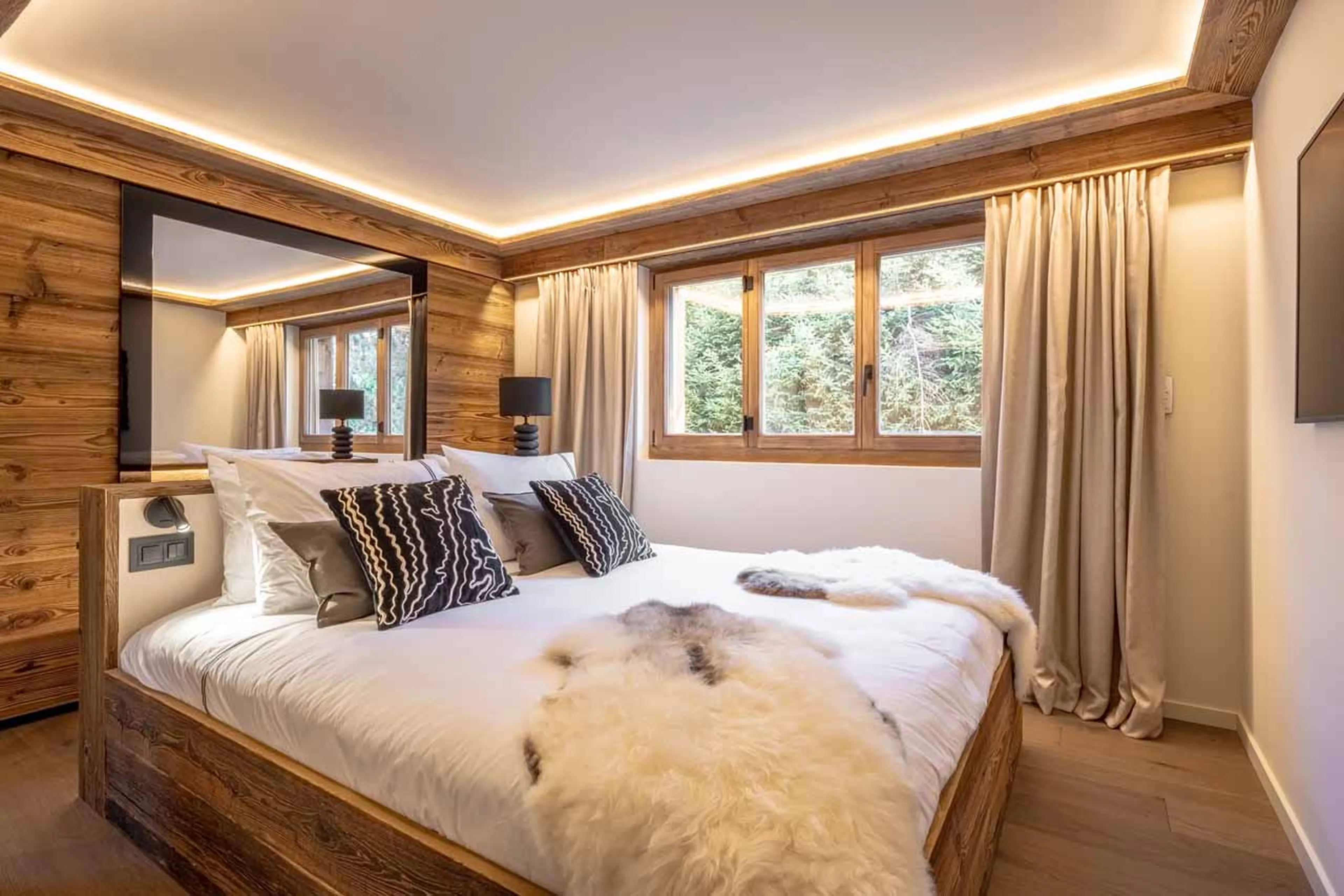 Bedroom 2 at Apartment Corbettaz in Verbier