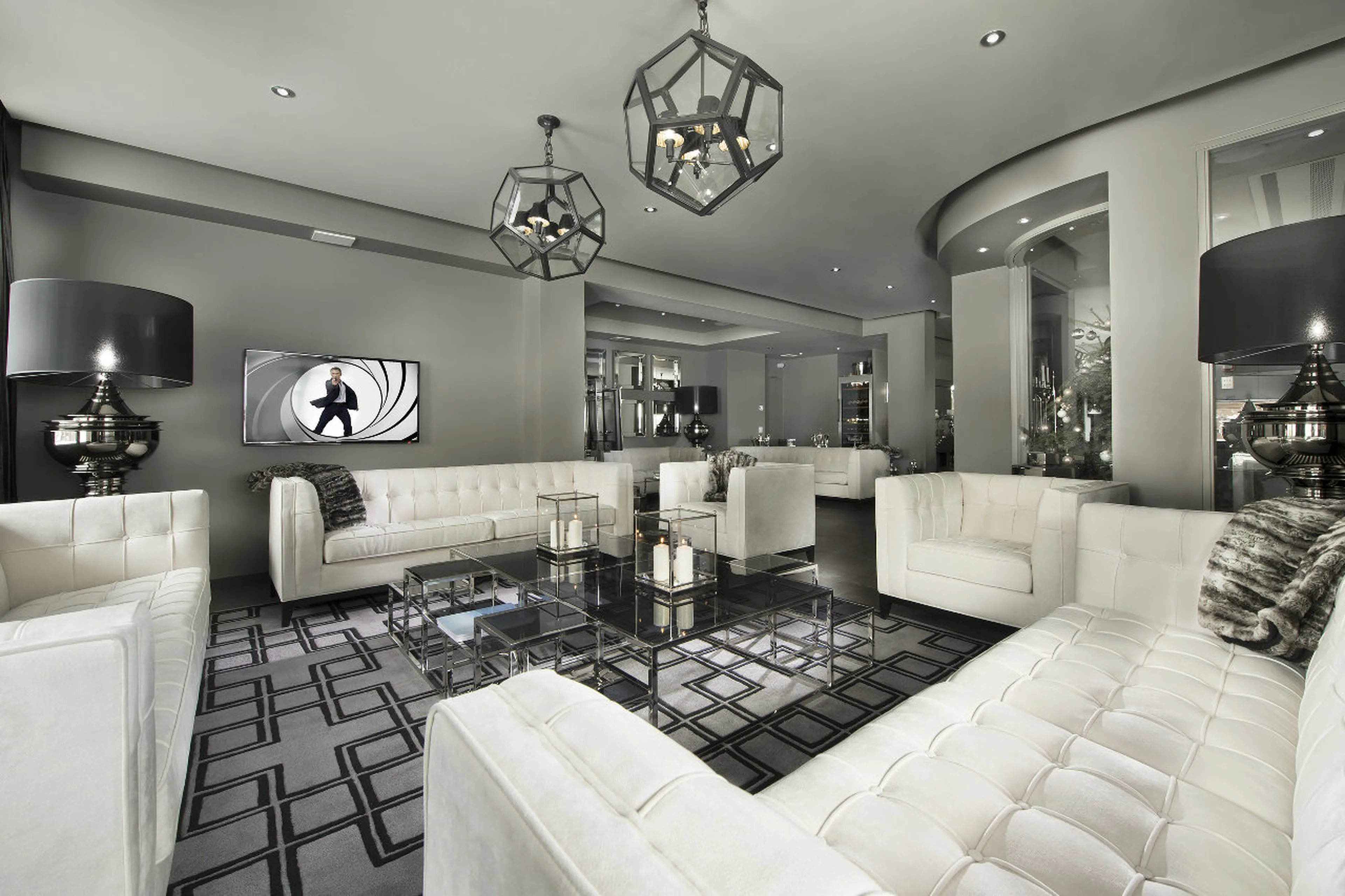 Central lounge area in Apartment Denali, Courchevel 1850