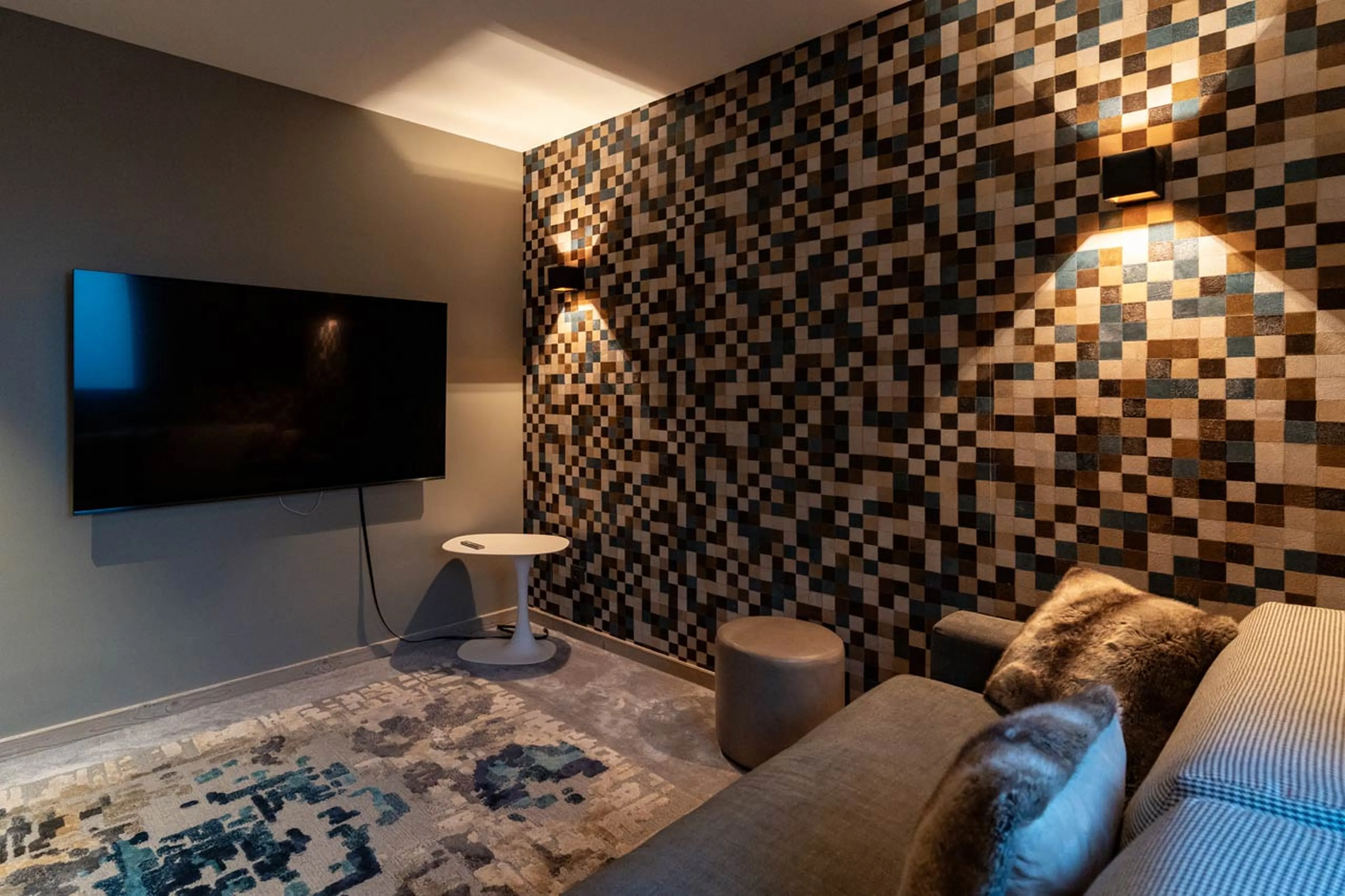 TV room at Apartment Doron in Meribel