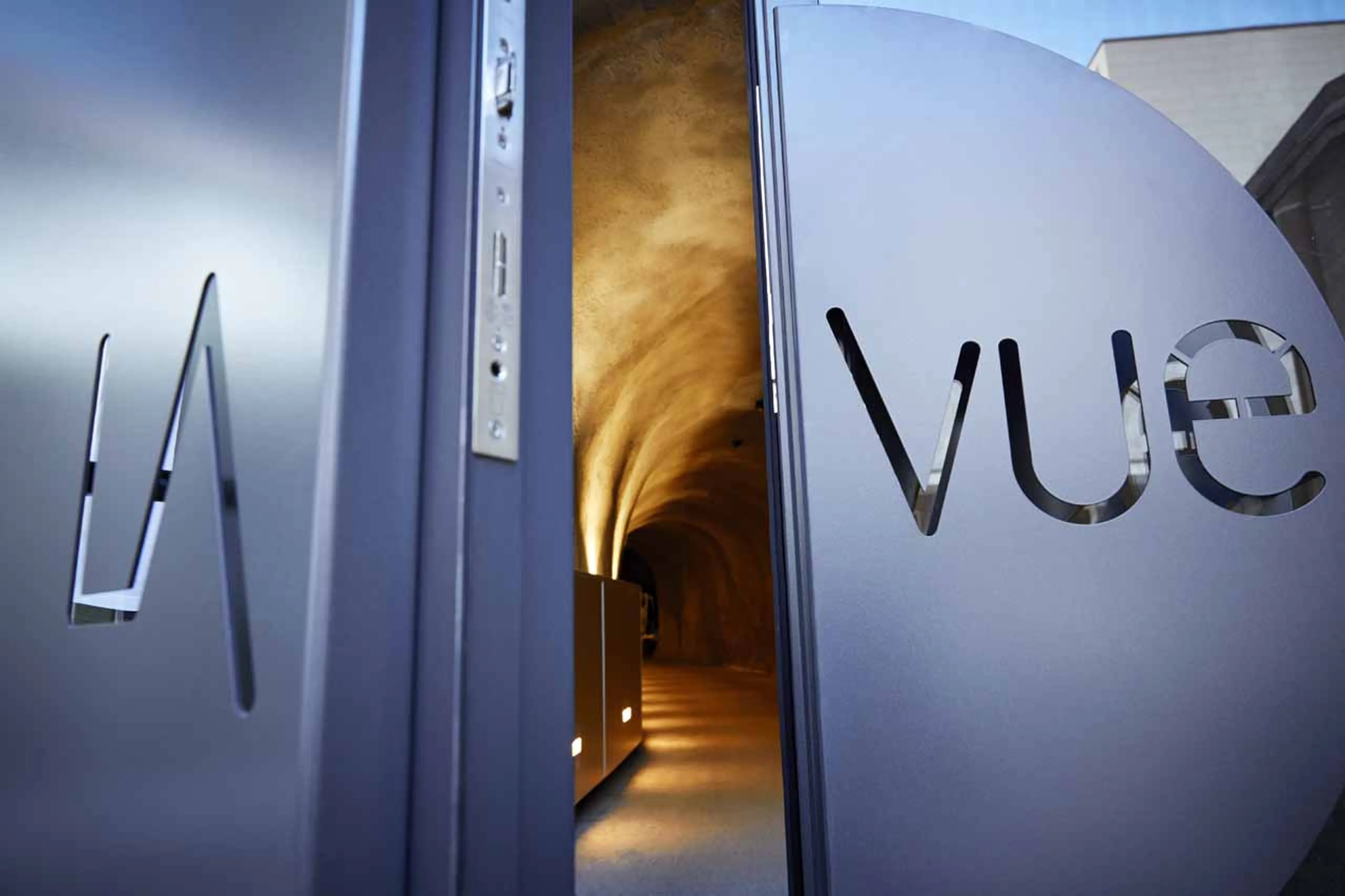 Entrance to La Vue apartments in Zermatt