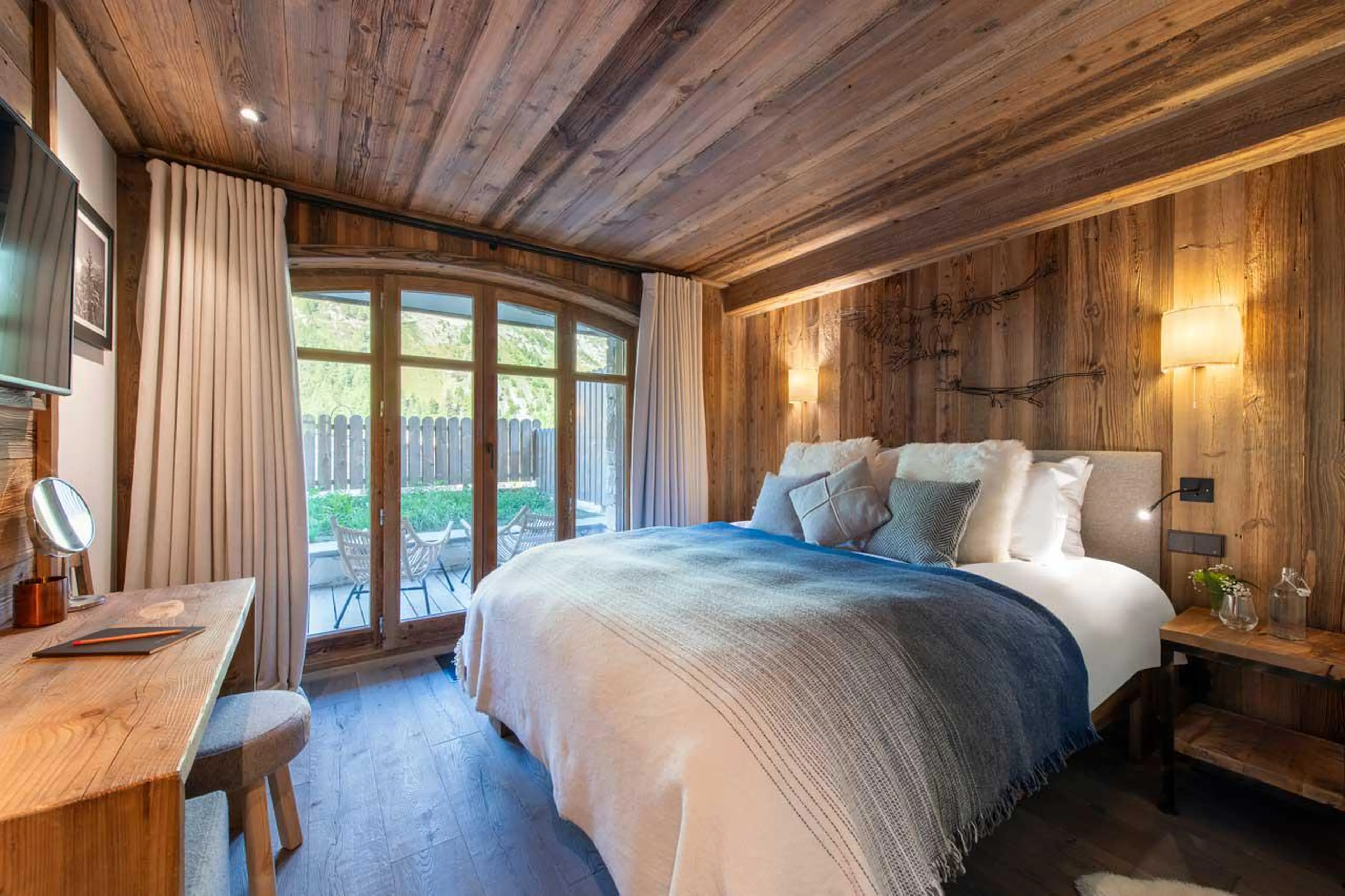Bedroom one at Apartment Grand Pre 2 in Val d'Isere