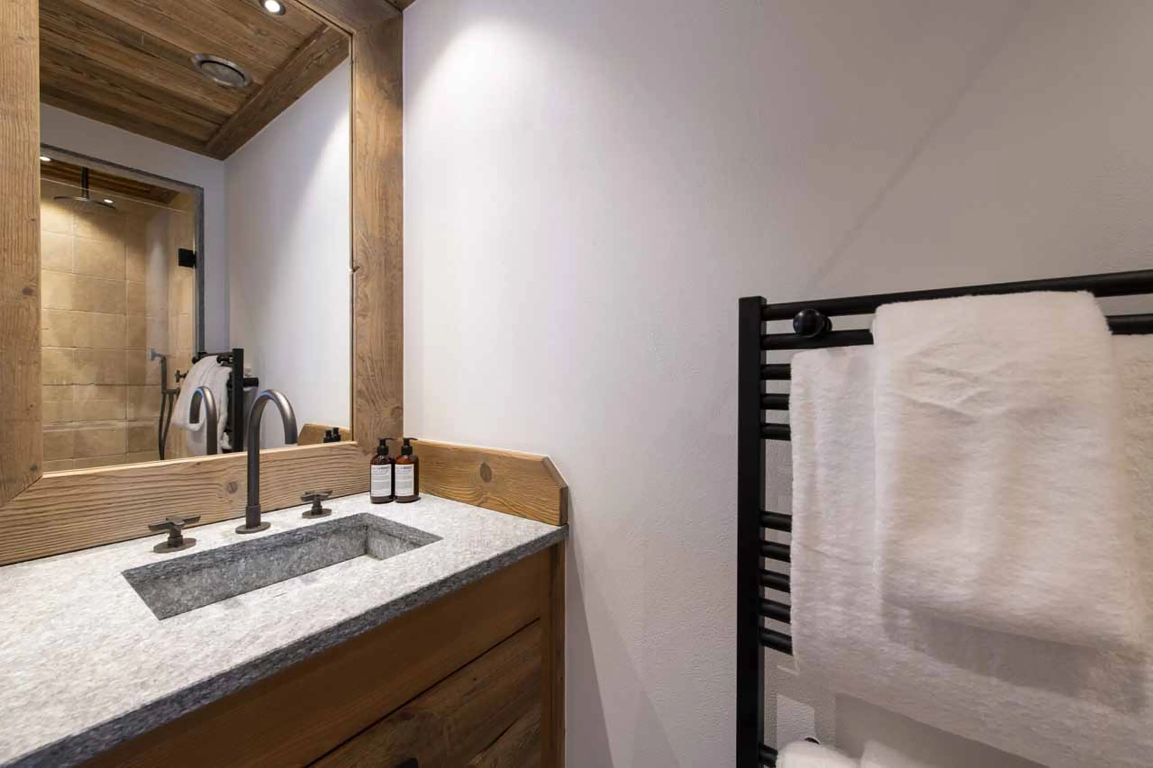 Shower room at Apartment Grand Pre 2 in Val d'Isere