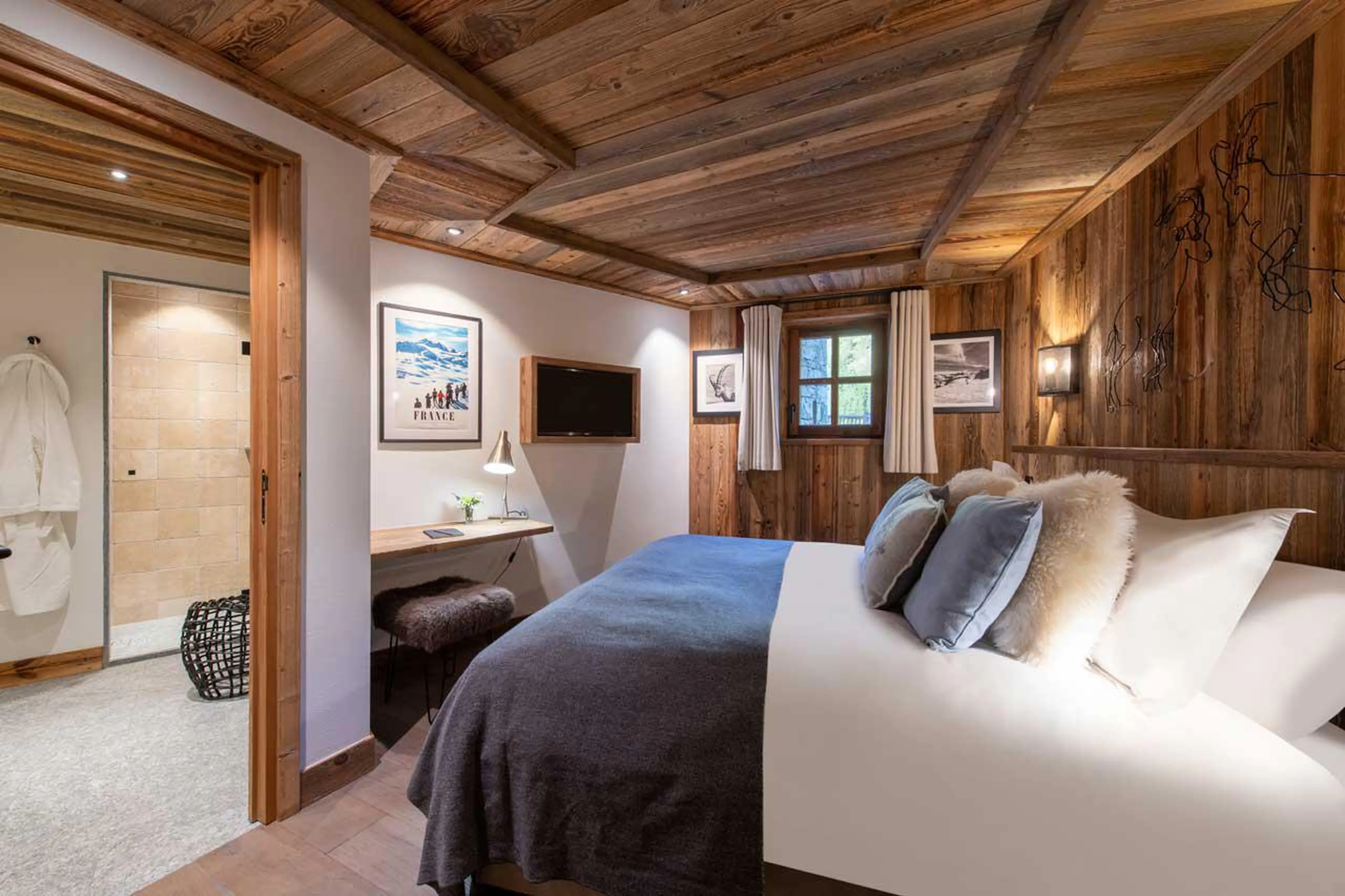 Bedroom two at Apartment Grand Pre 2 in Val d'Isere