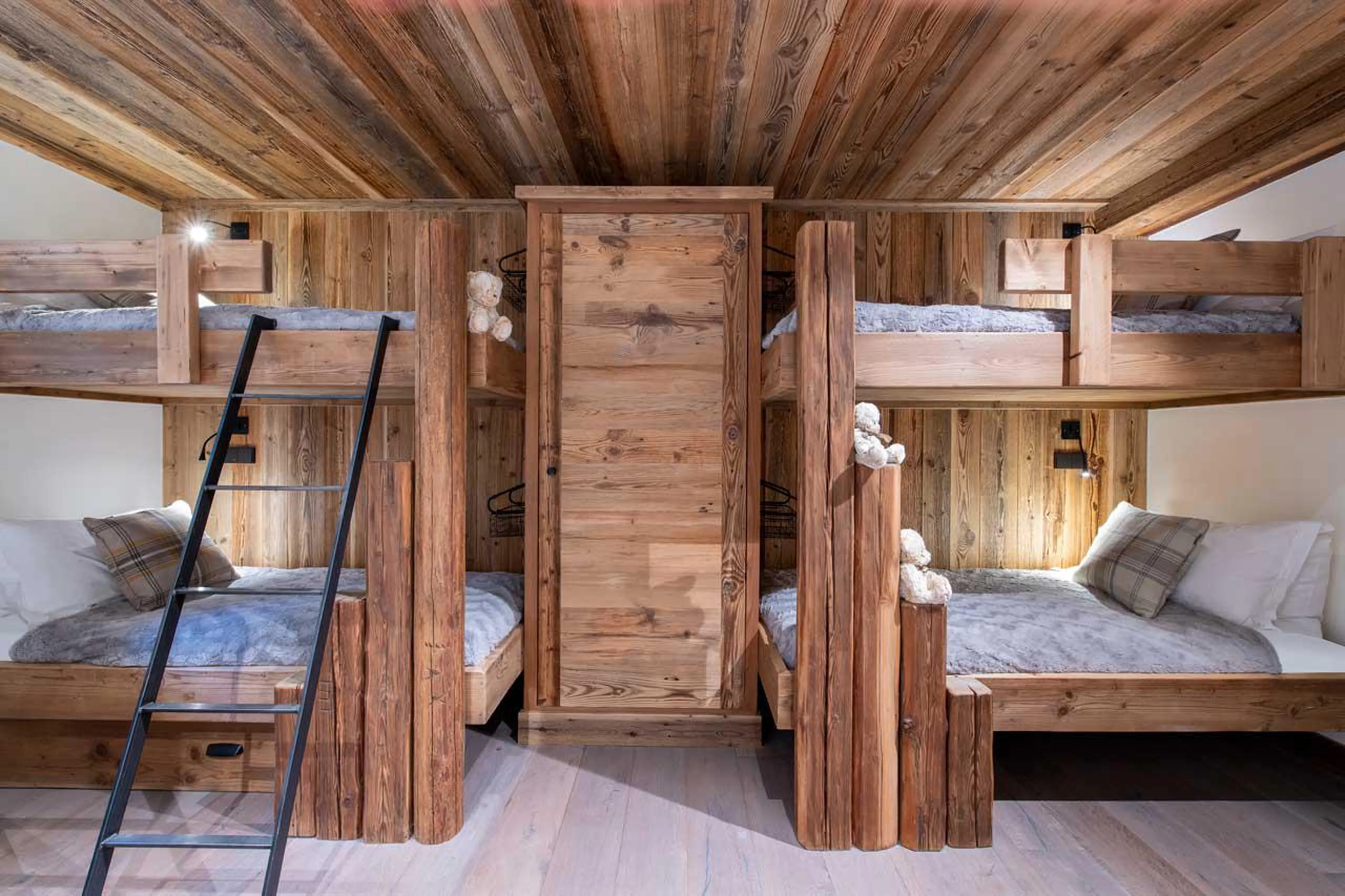 Bedroom four at Apartment Grand Pre 2 in Val d'Isere