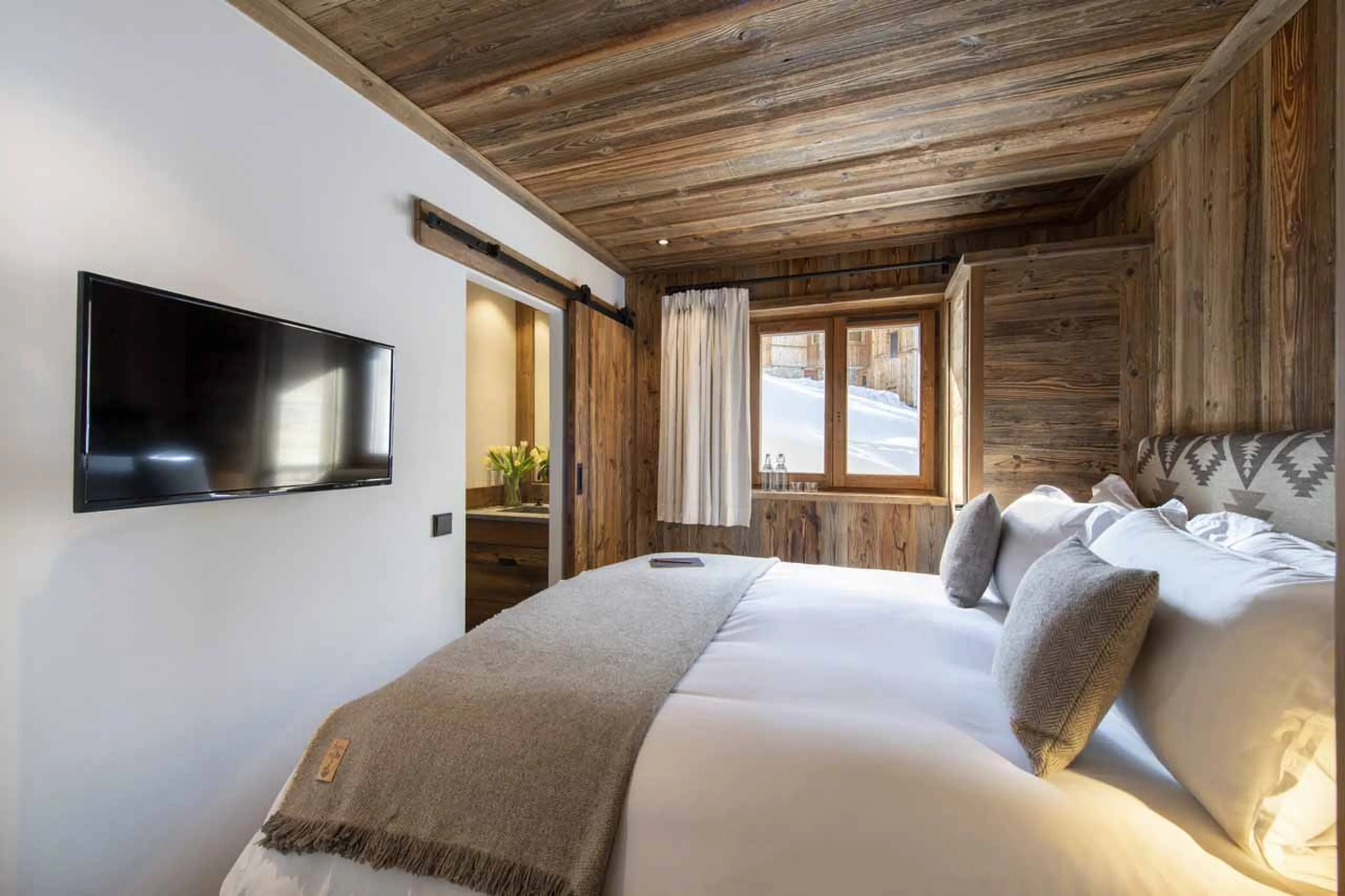Bedroom four at Apartment Grand Pre 4 in Val d'Isere