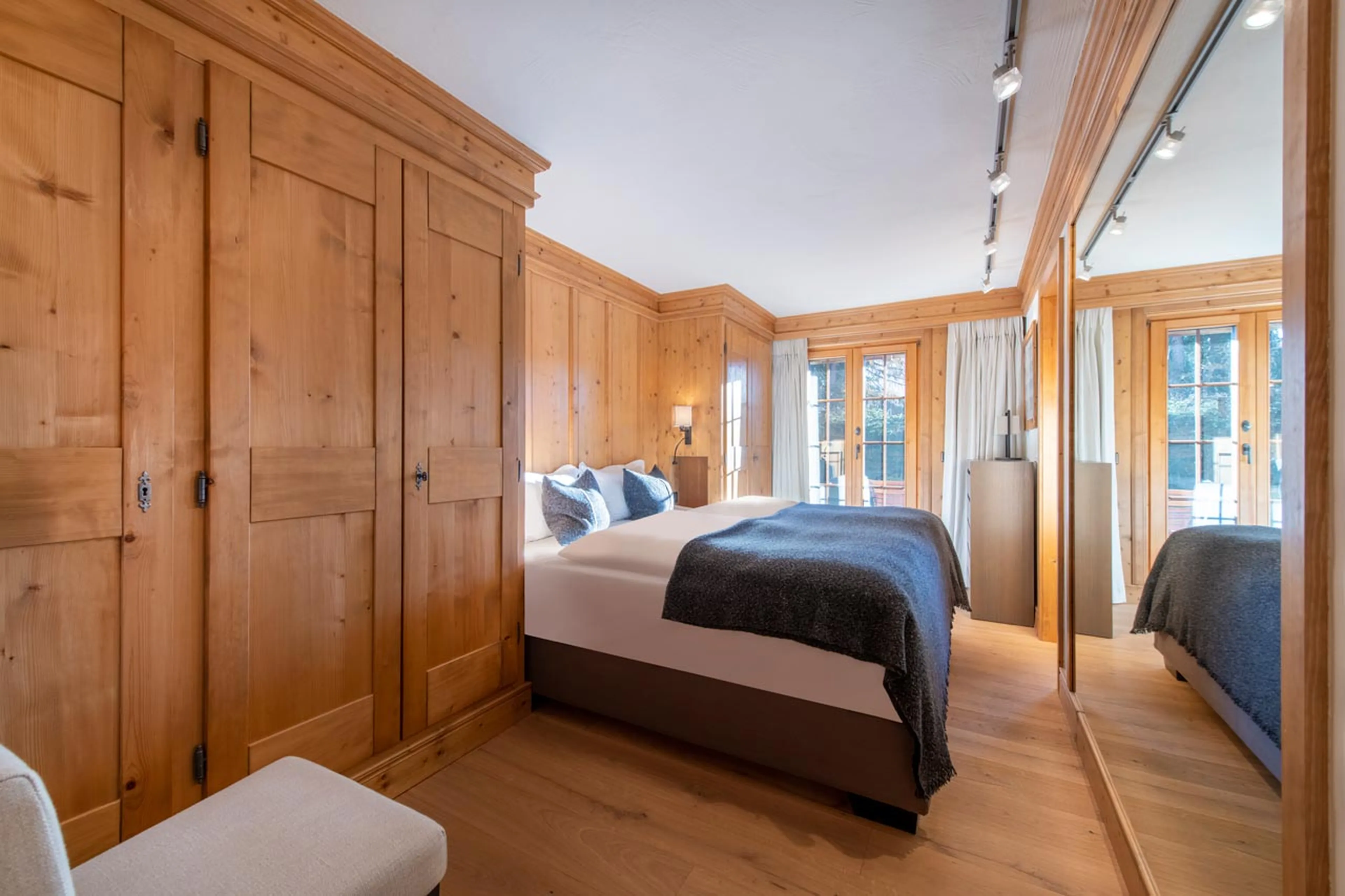 Bedroom one at Apartment Ivouette 011 in Verbier