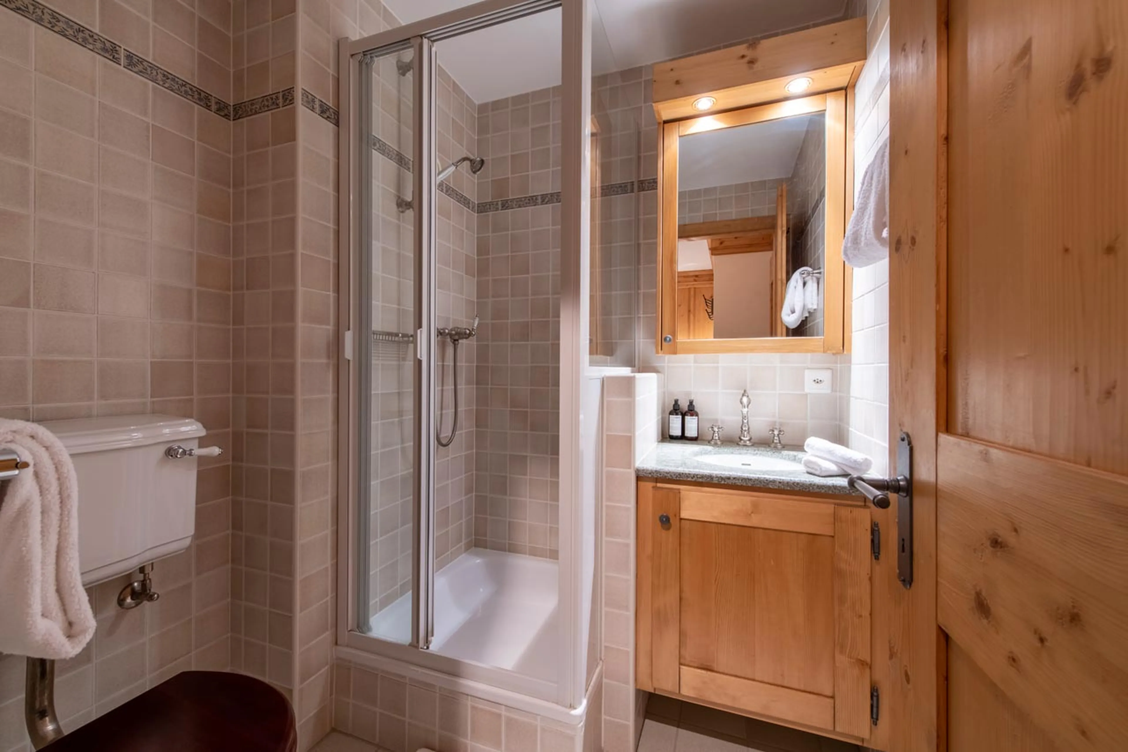 Shower room at Apartment Ivouette 011 in Verbier