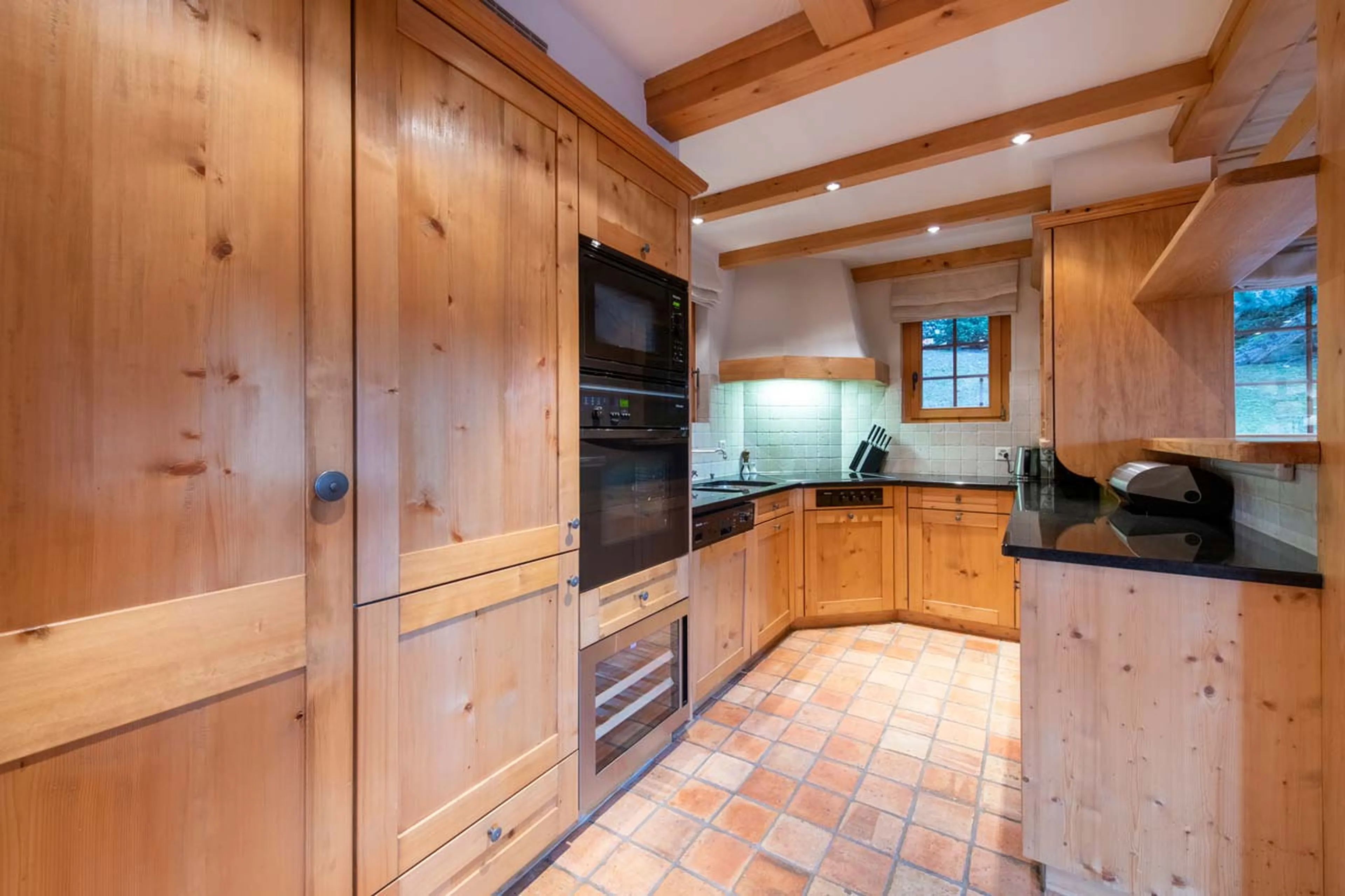 Kitchen at Apartment Ivouette 011 in Verbier