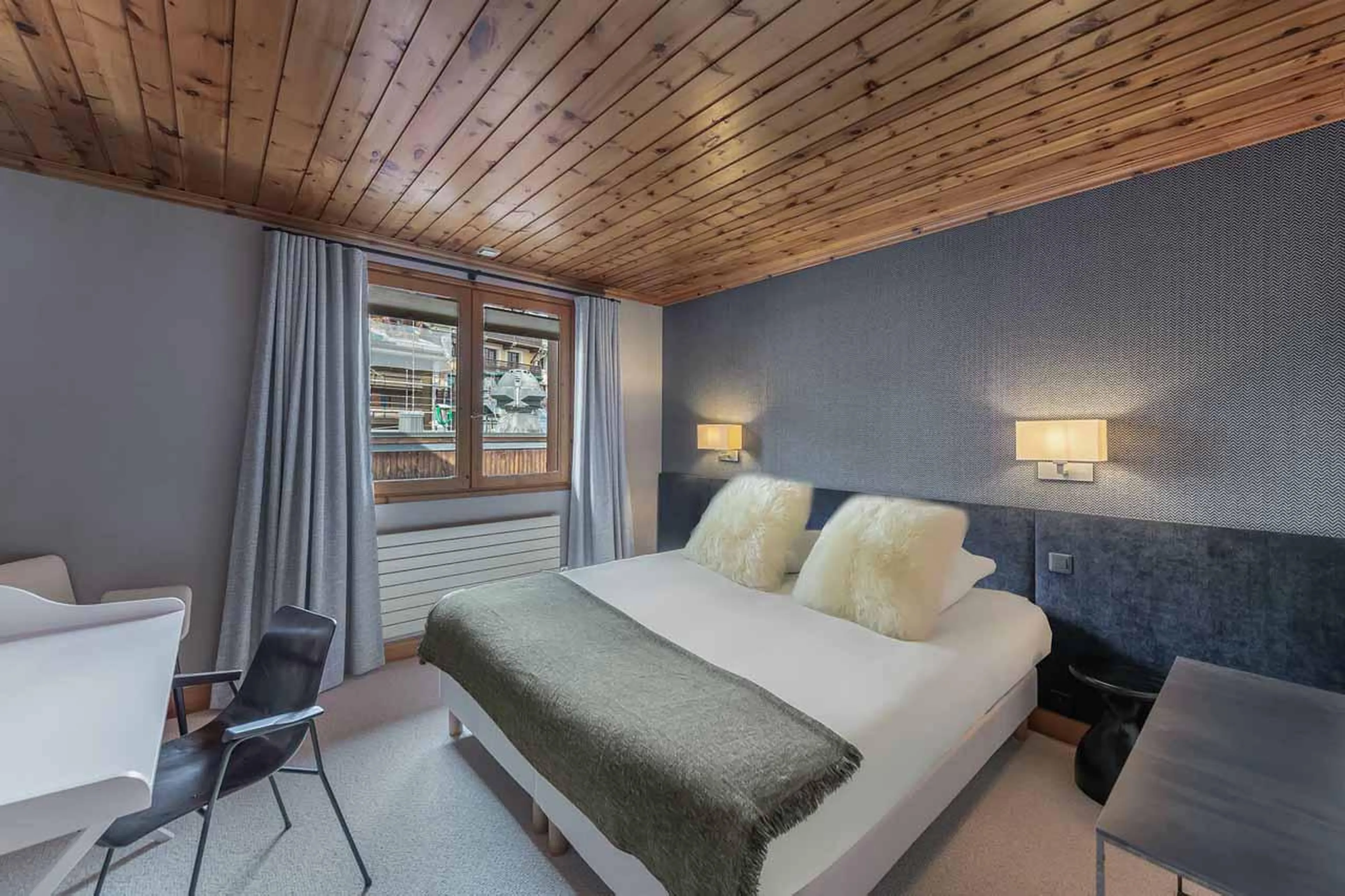 Bedroom two at Apartment Jean Blanc 3 in Courchevel 1850