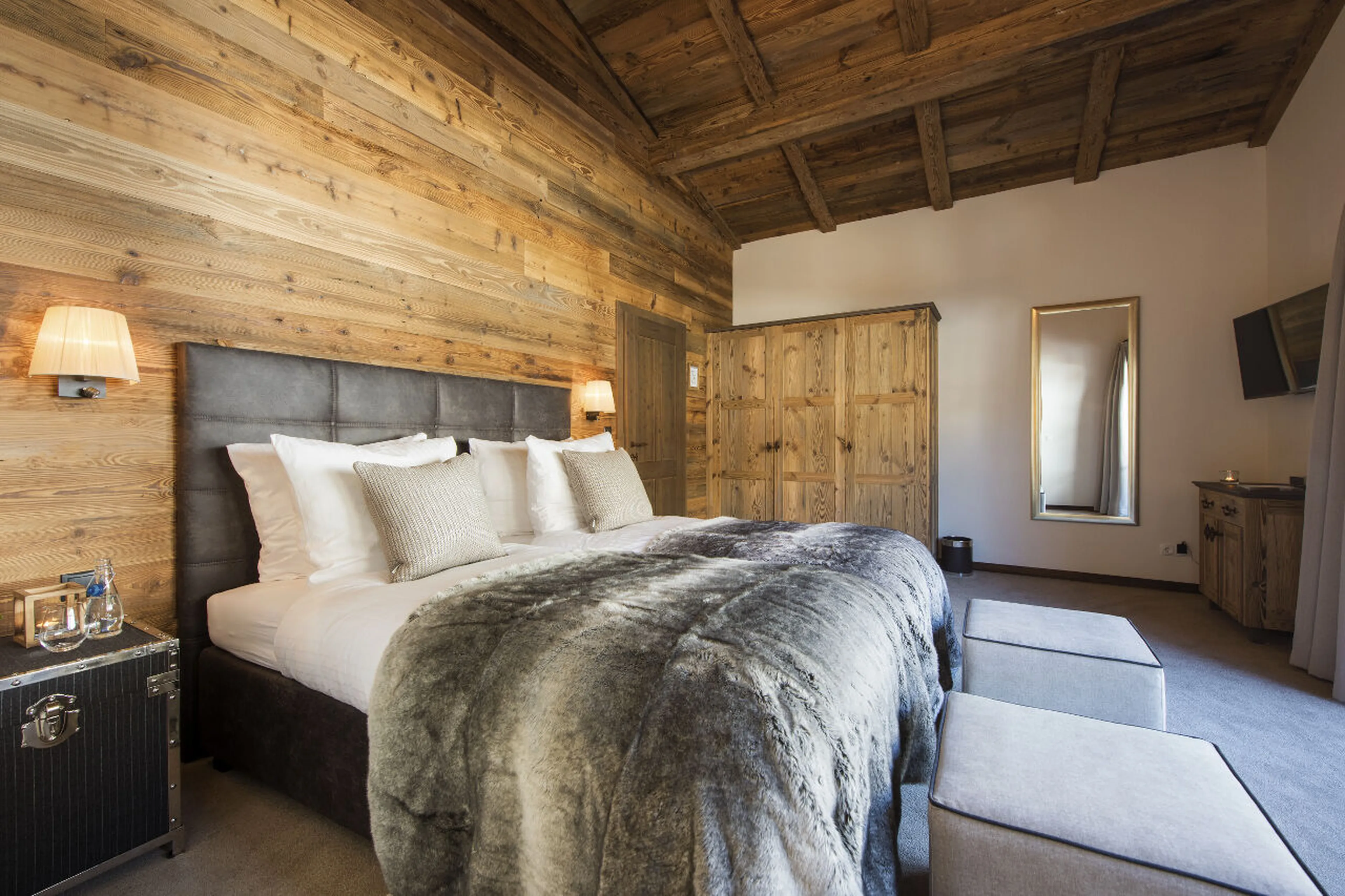 Bedroom one at Apartment Kanzi in St Anton