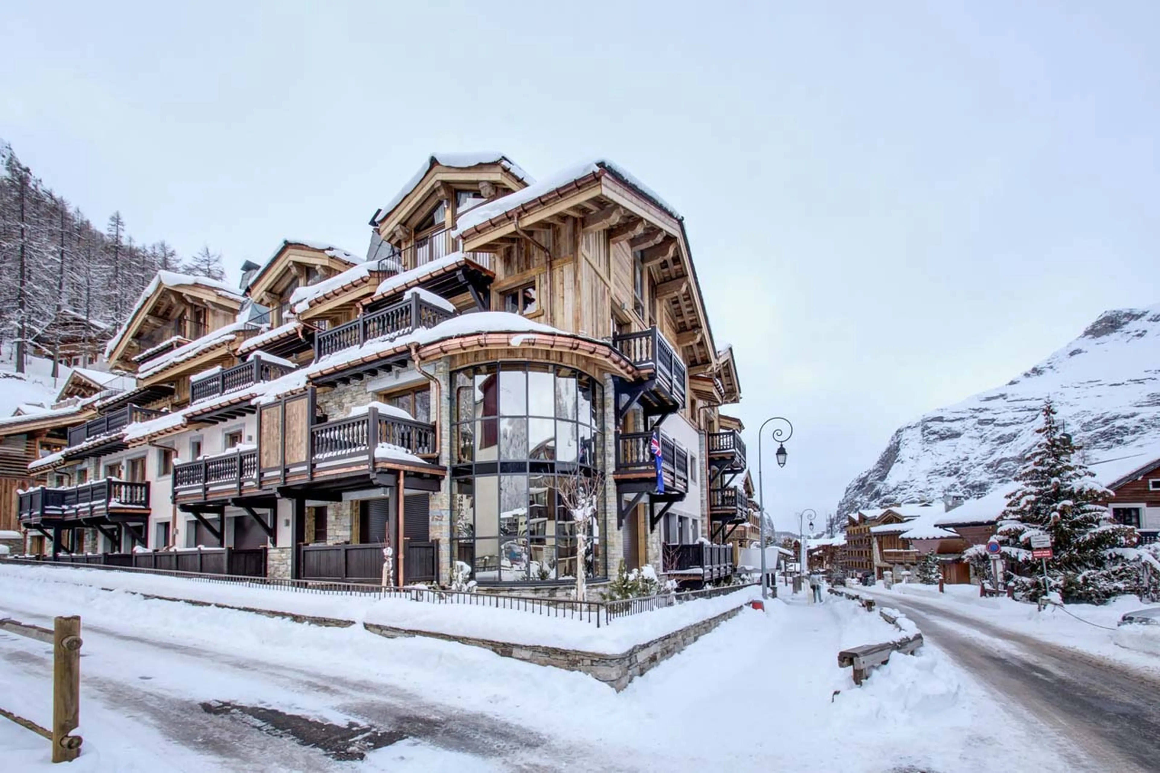 Exterior of Apartment La Canadienne 3 in Val d'Isere