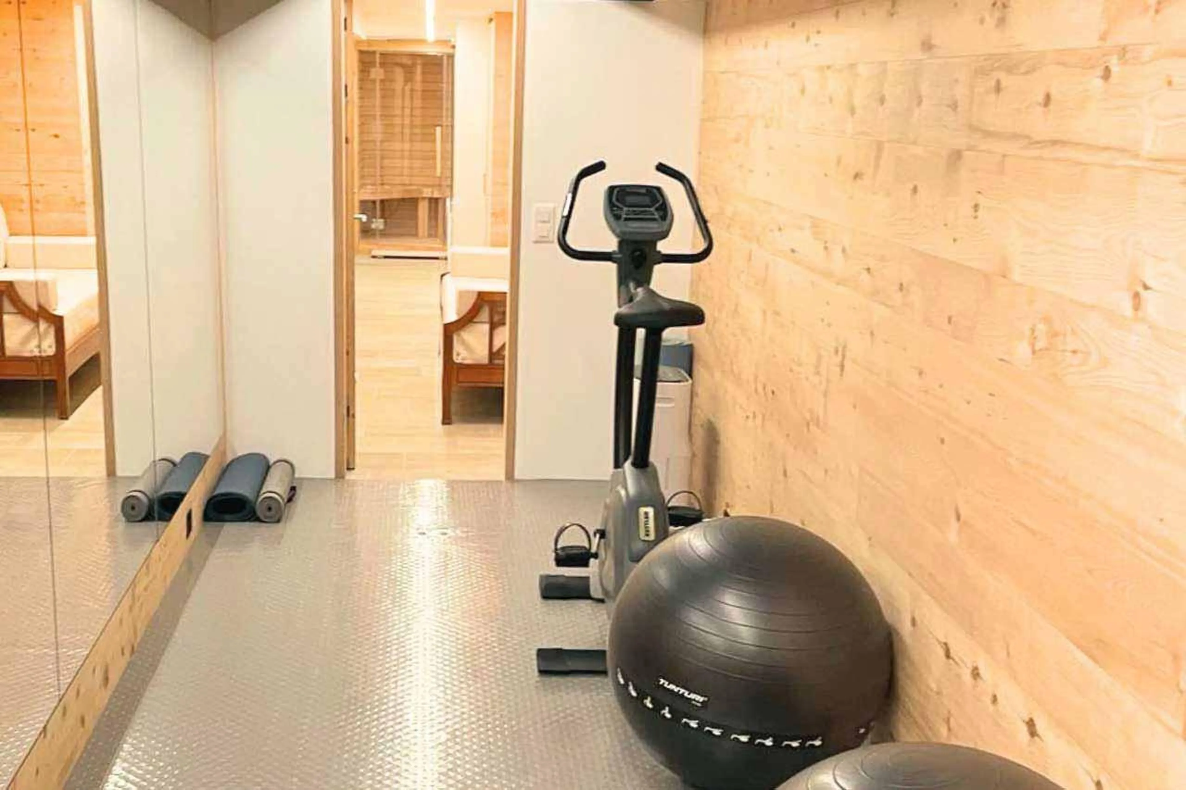 Gym in Apartment Lain Alpin, St Moritz