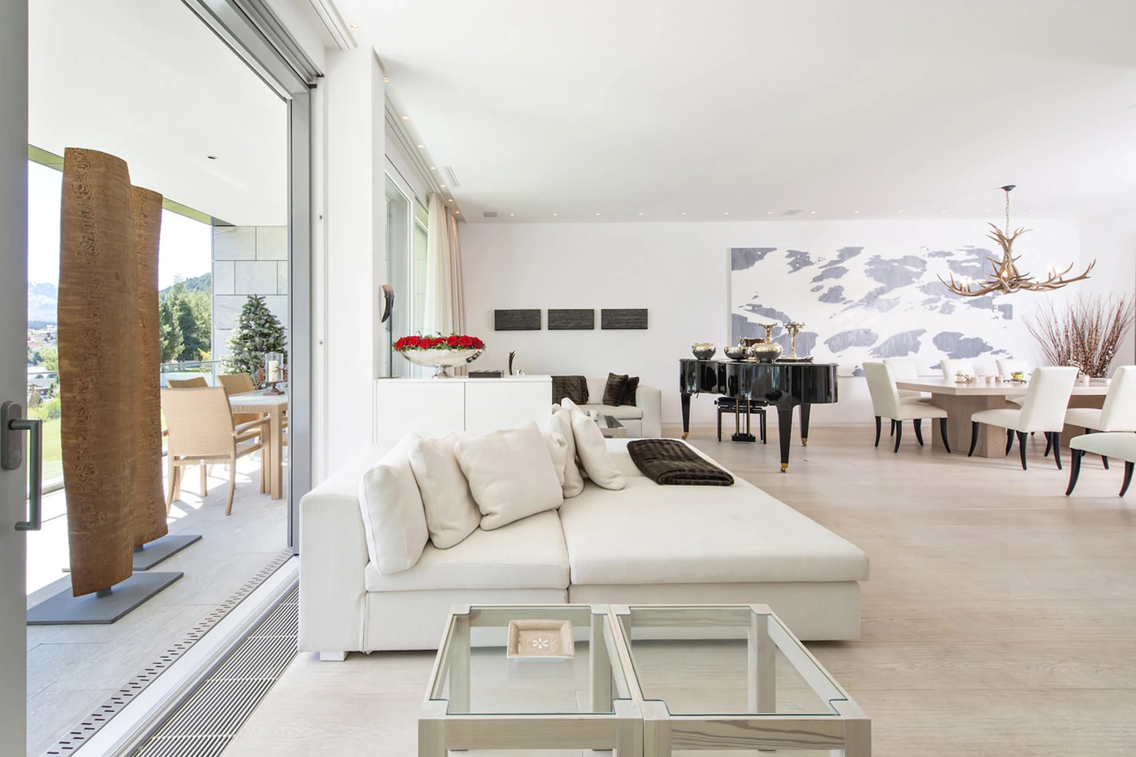 Living room of Apartment Lakeside in St Moritz