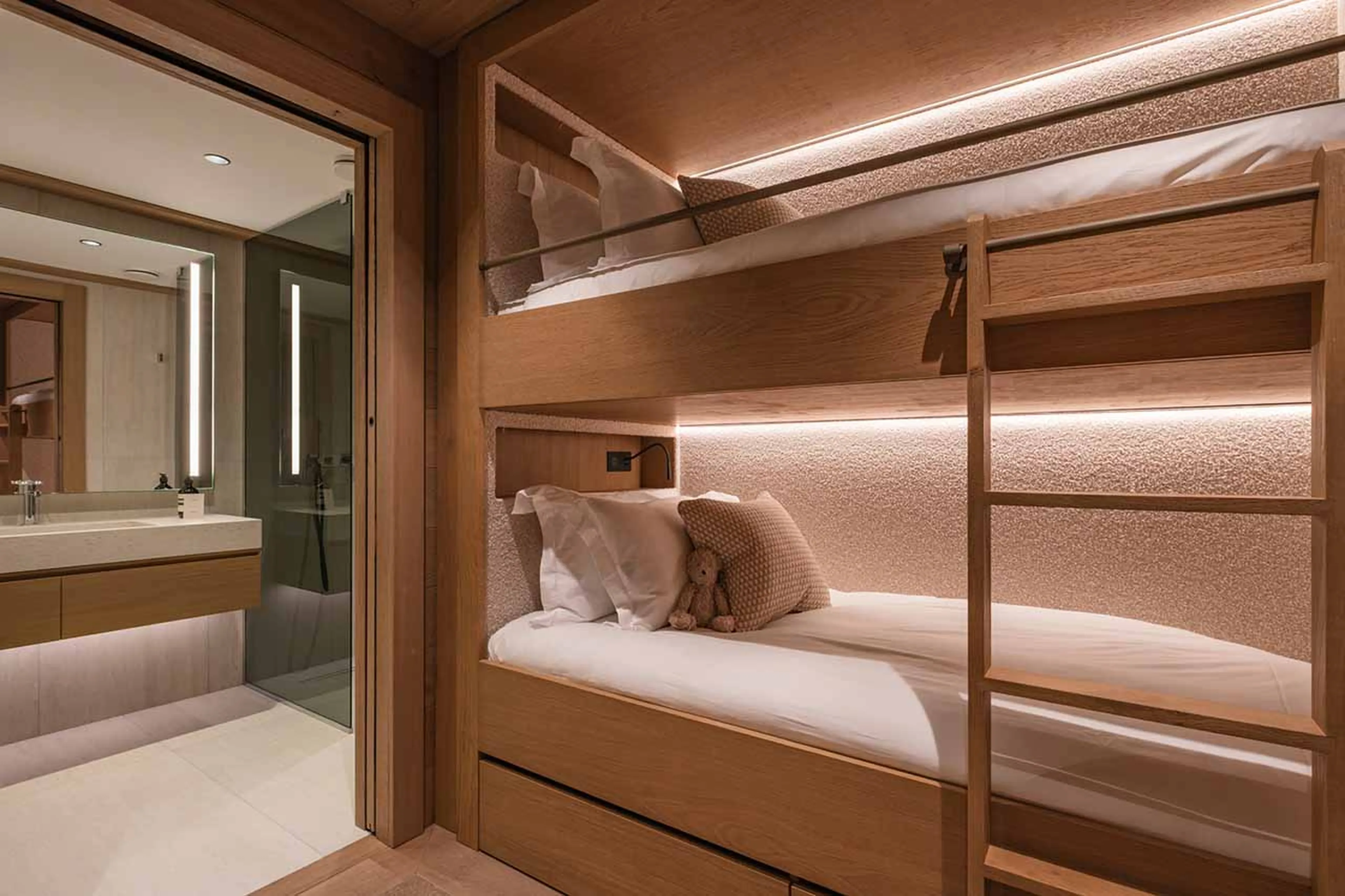 Bedroom 2 at Apartment Le Parc Beaumont in Val d'Isere