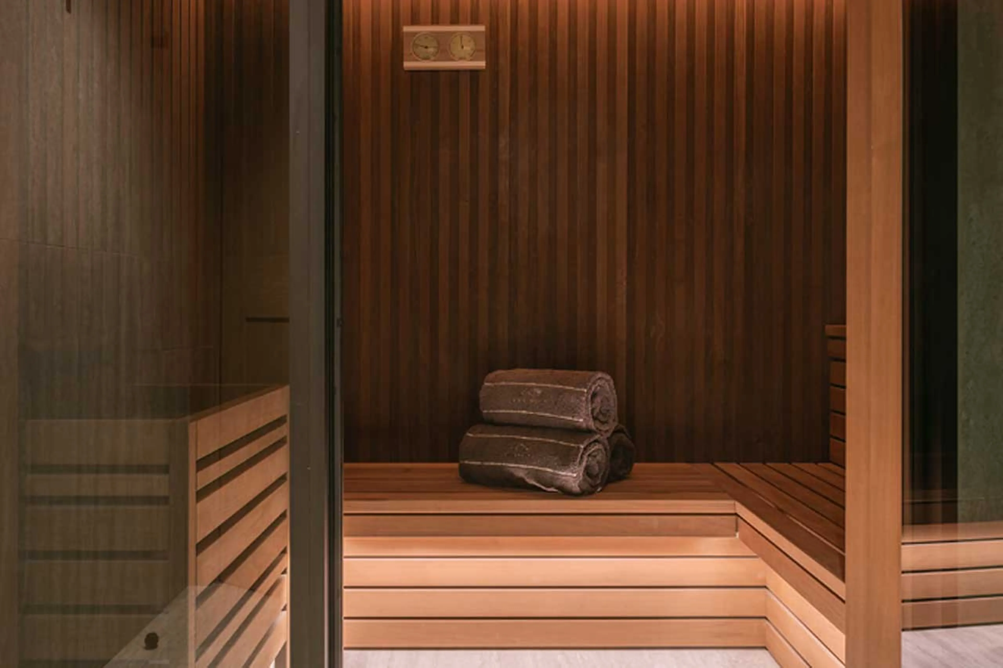 Sauna at Apartment Le Parc Marceau in Val d'Isere
