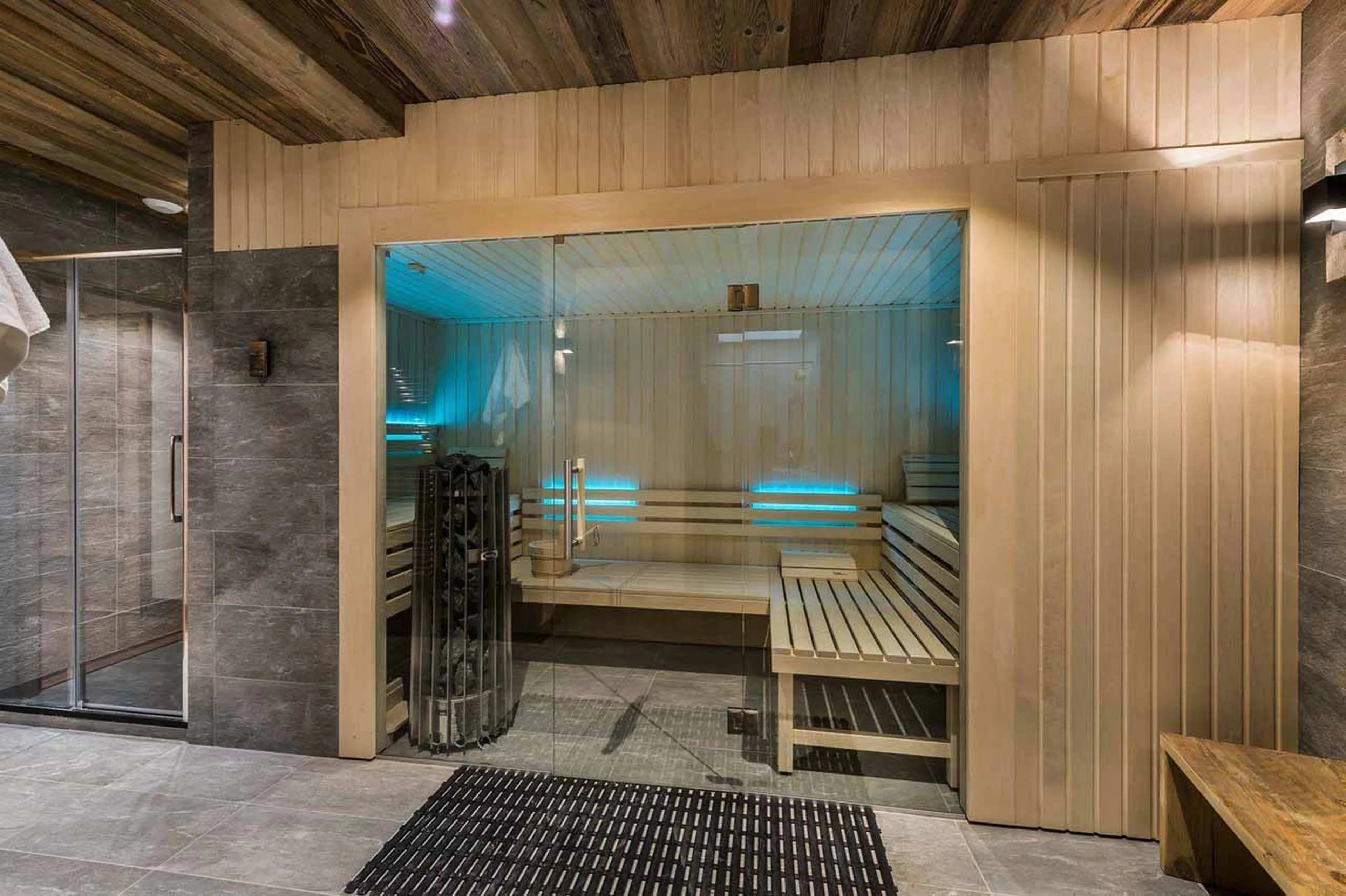 Sauna at Apartment Les Belles Alpes 1 in Meribel