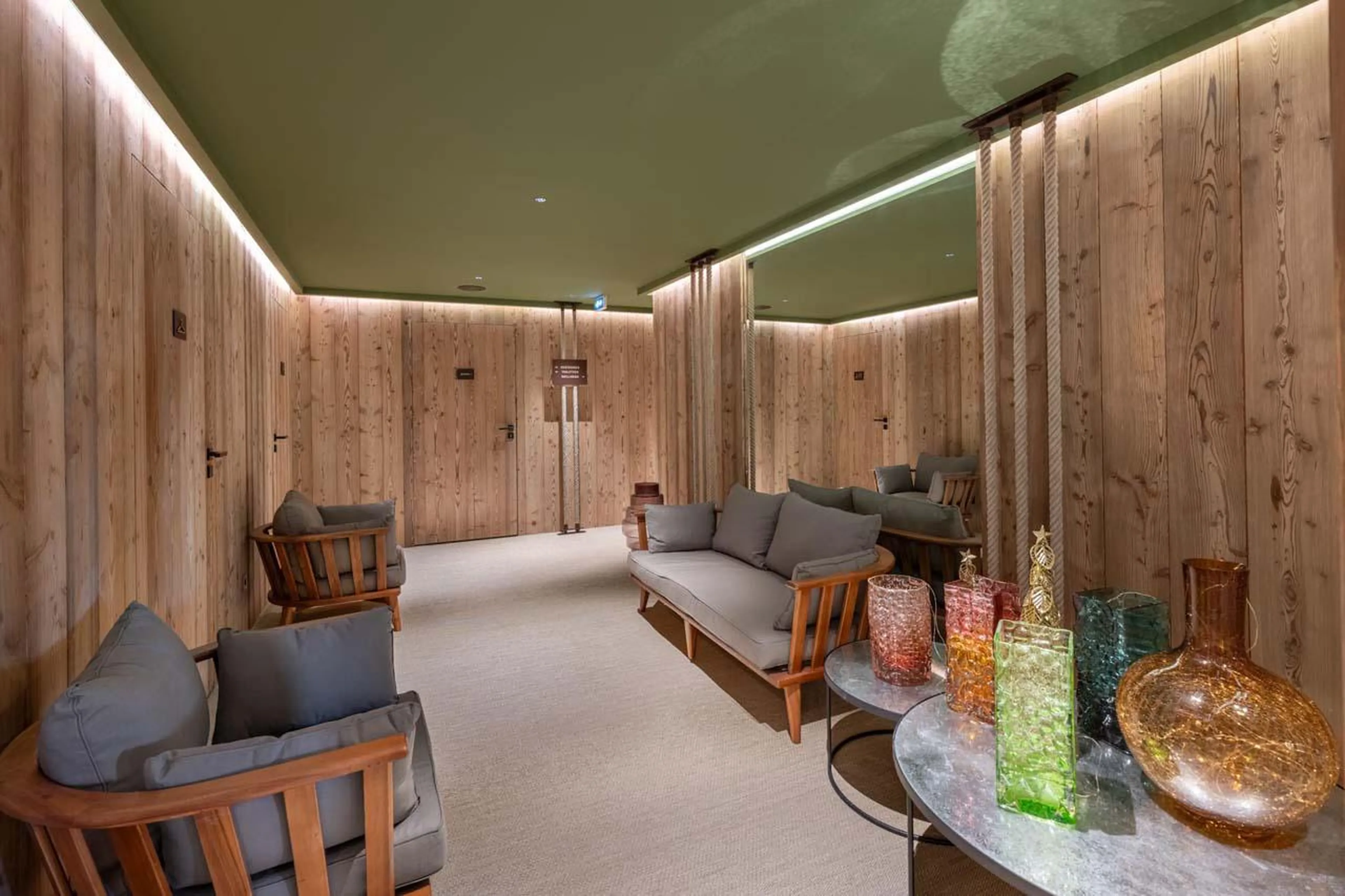 Relaxation area at Apartment Limeo in Courchevel 1850