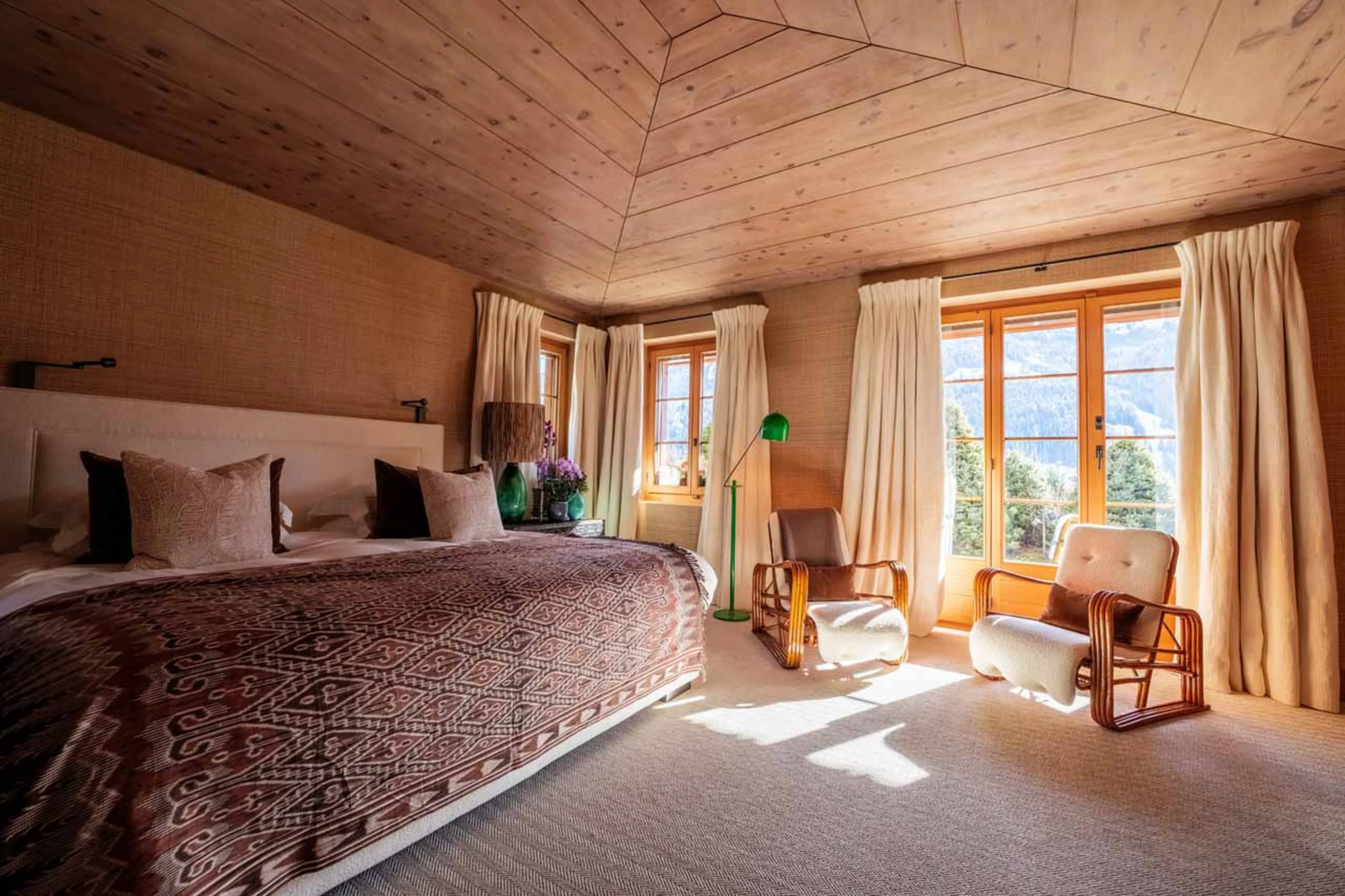 Bedroom 1 at Apartment Luna in Gstaad