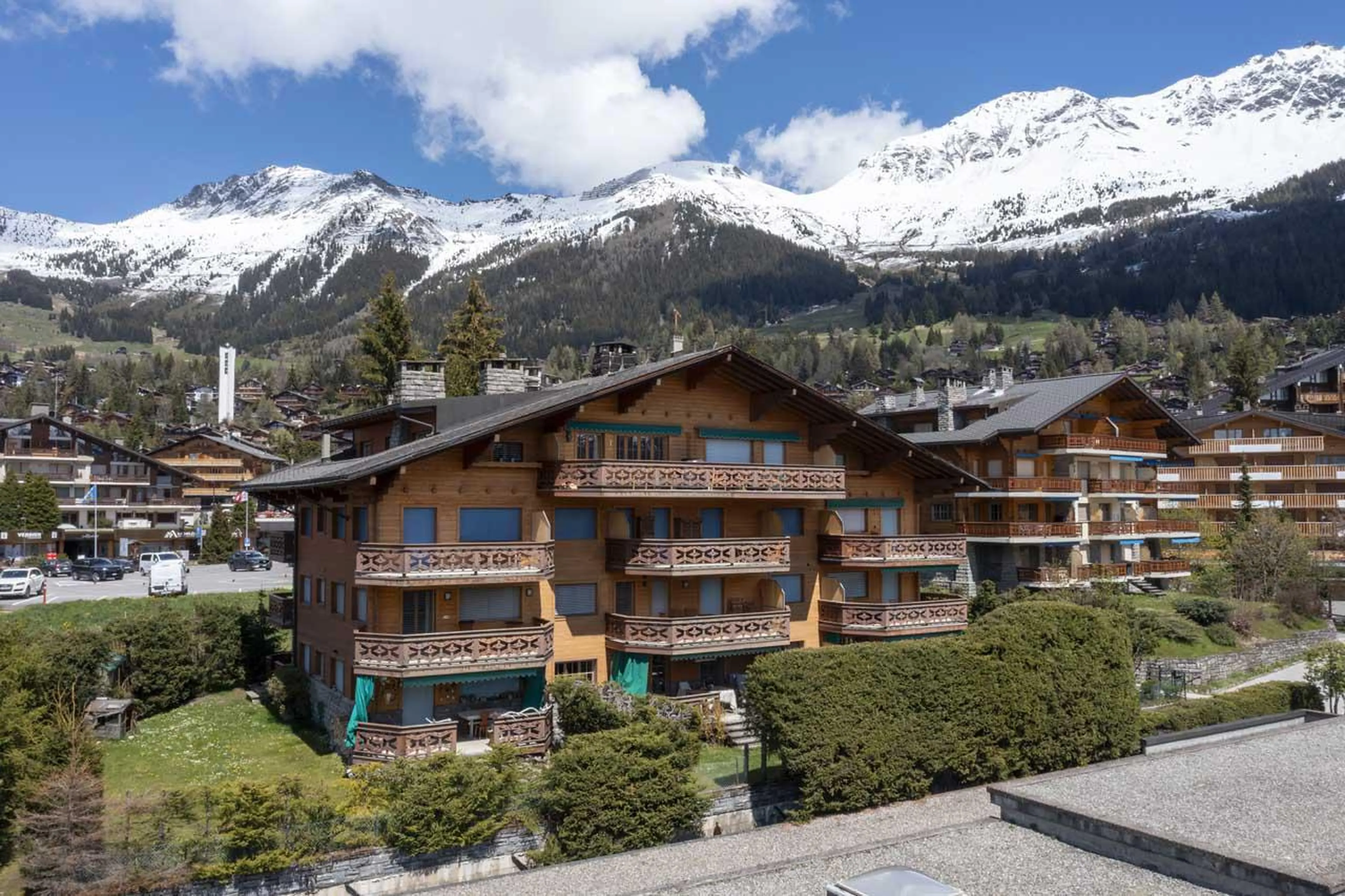 Exterior of Apartment Lussy in Verbier