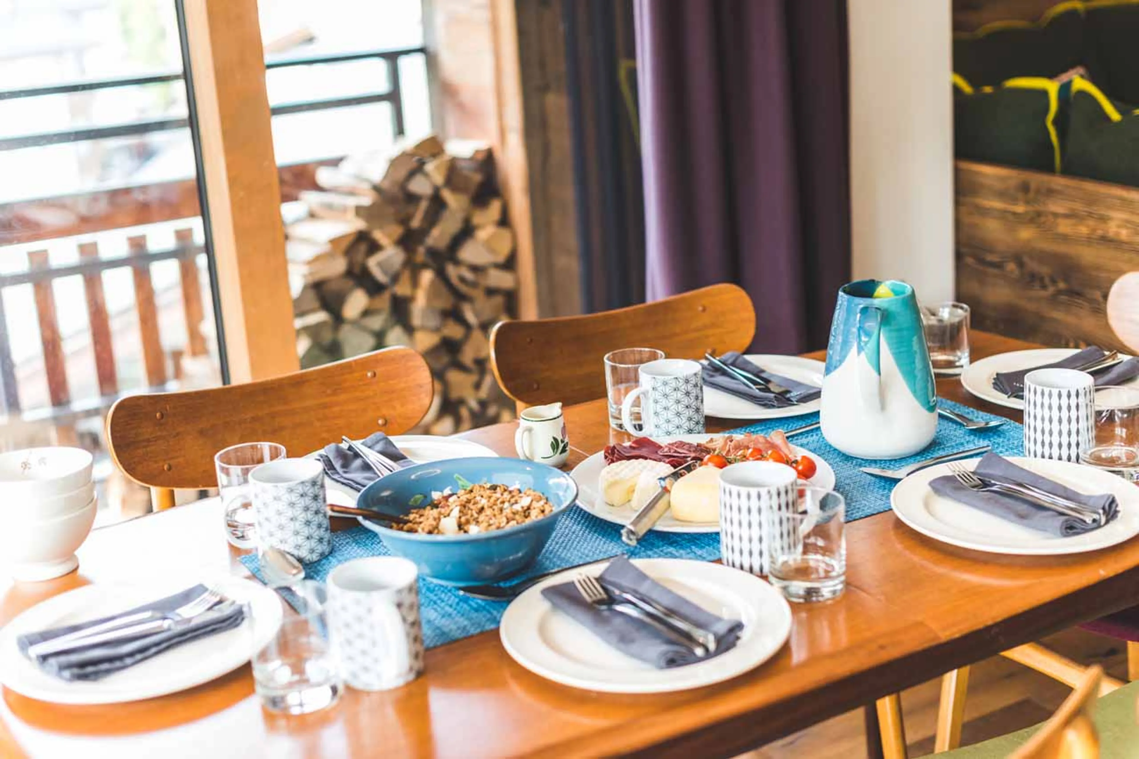 Breakfast at Apartment Lys in Zermatt