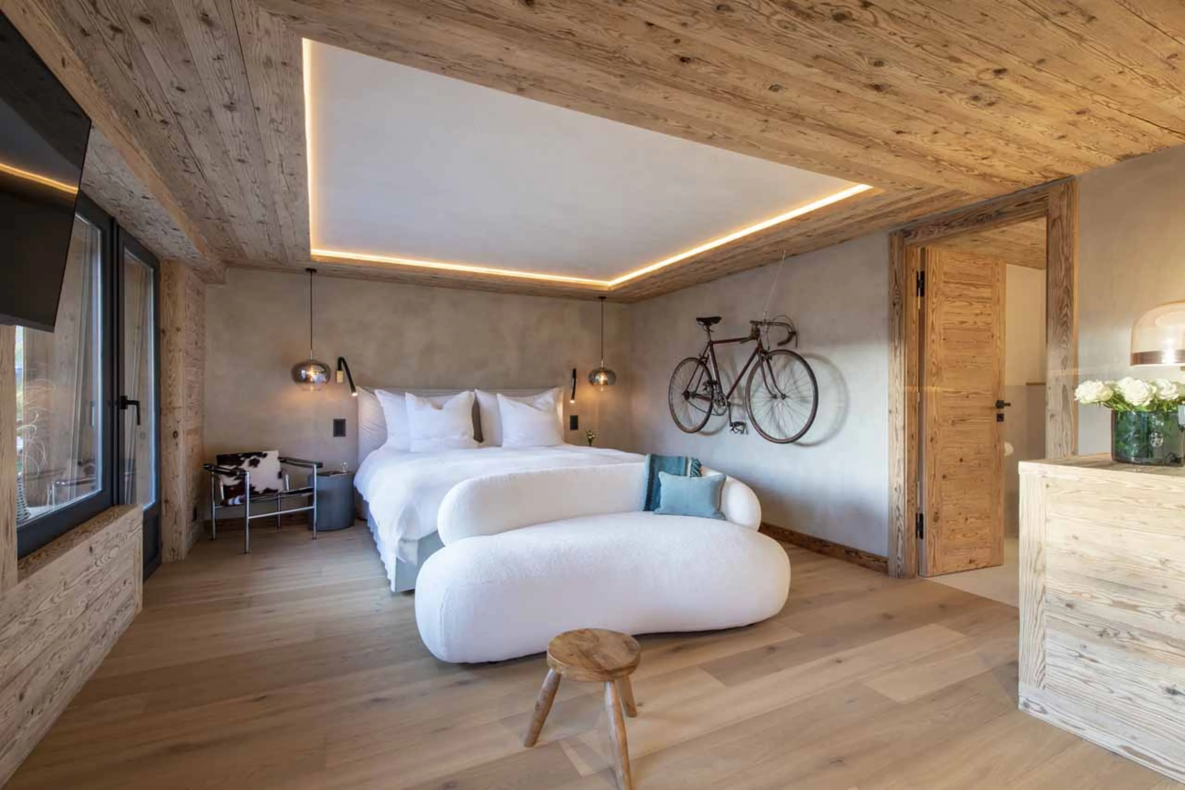 Bedroom four at Apartment Madelia in Verbier