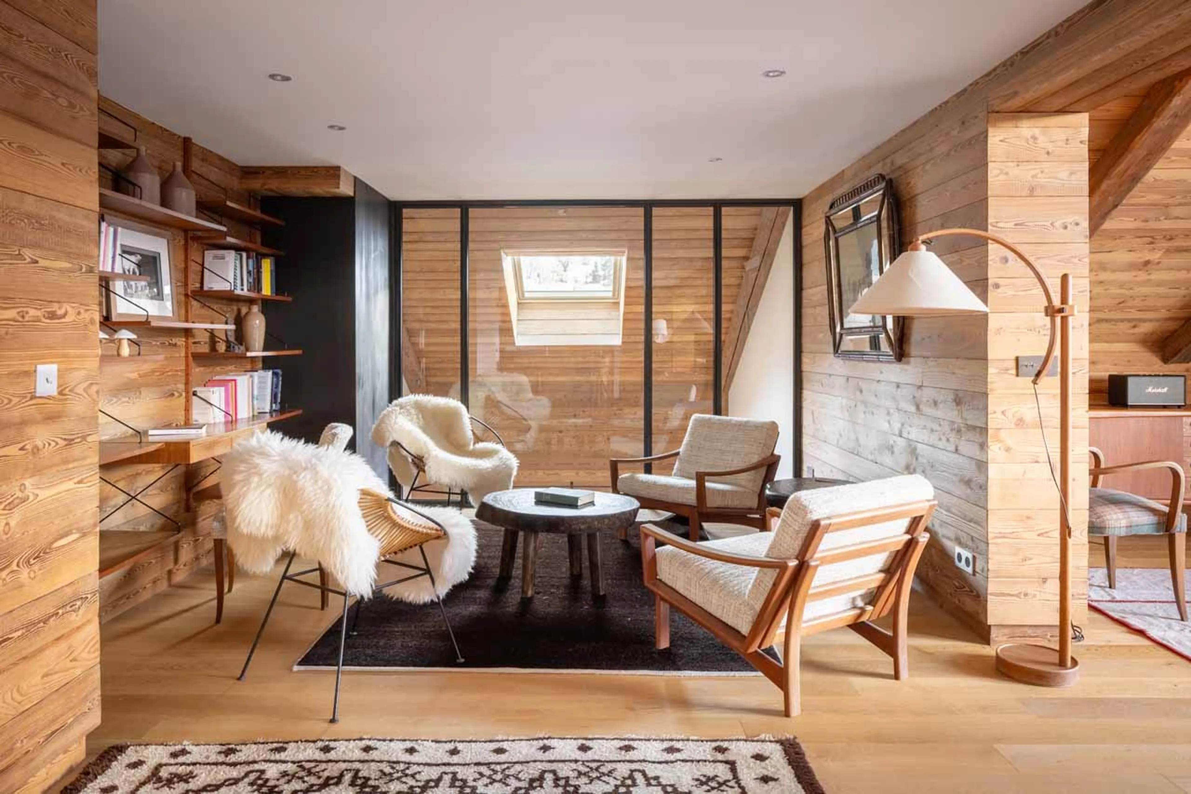 Armchairs in Tv room at Apartment Nanuq in Meribel