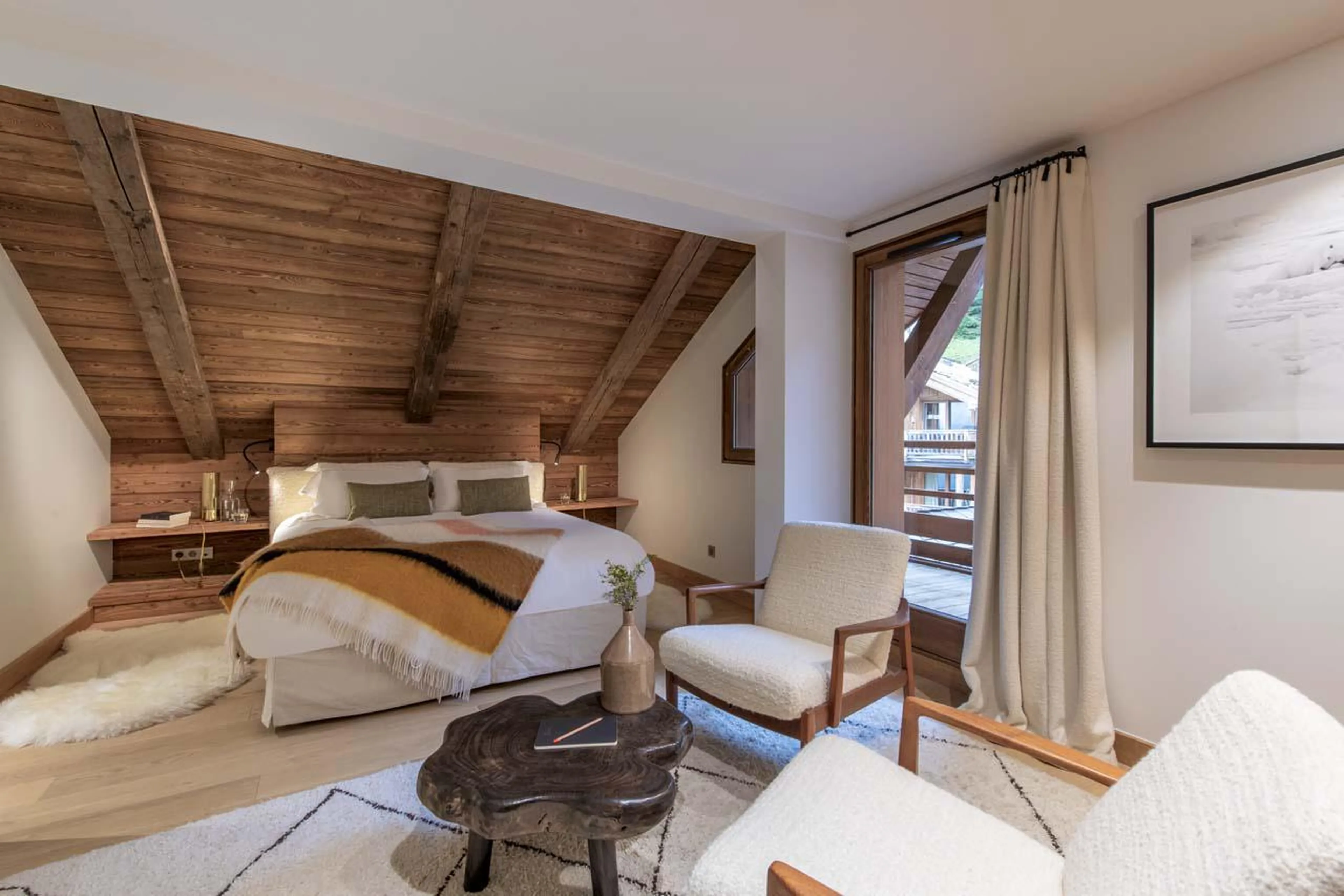 Bedroom two at Apartment Nanuq in Meribel