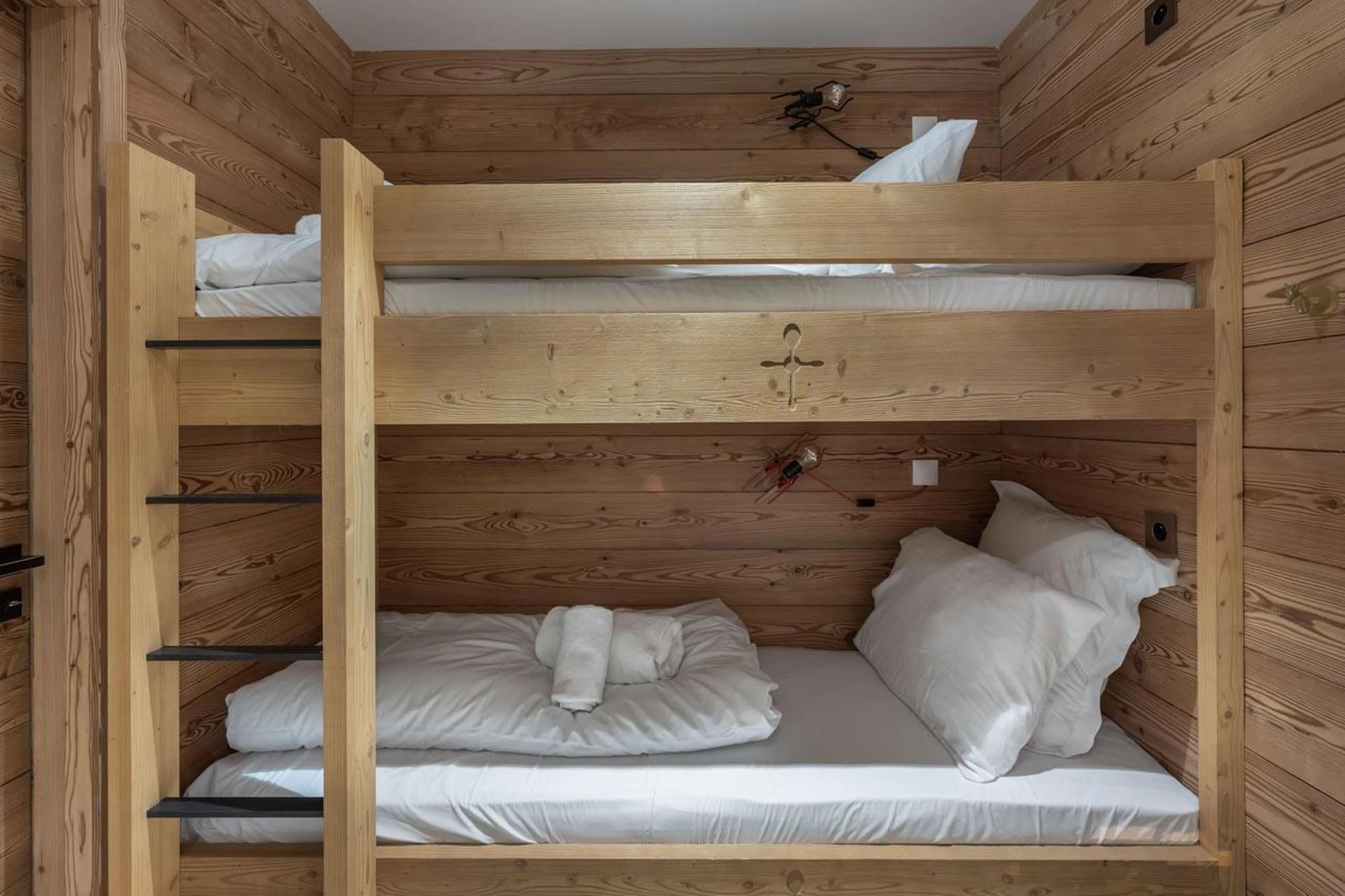 Bunk room at Apartment Nettuno in Courchevel 1850