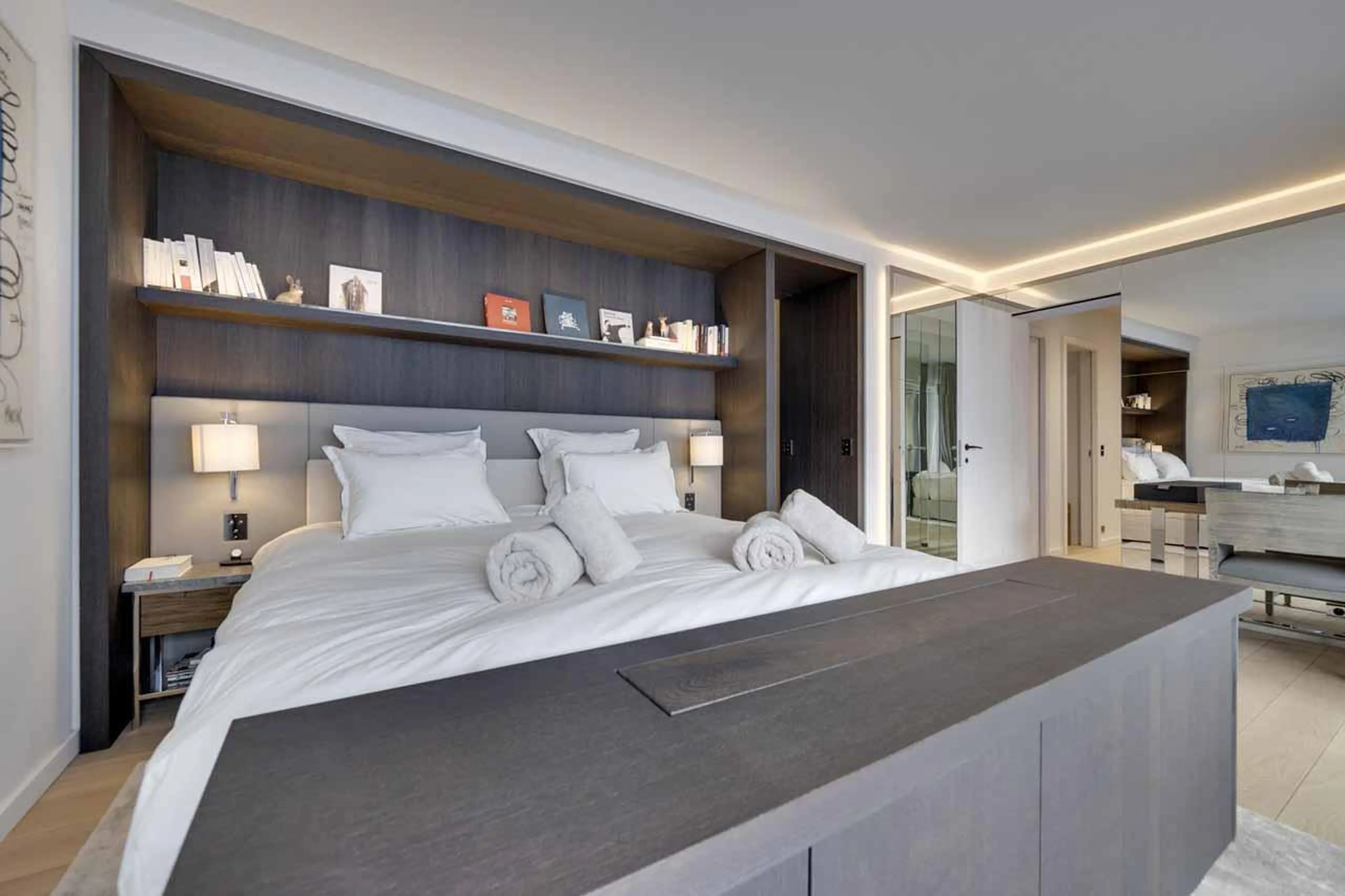 Double bedroom in Apartment Ornate, Tignes