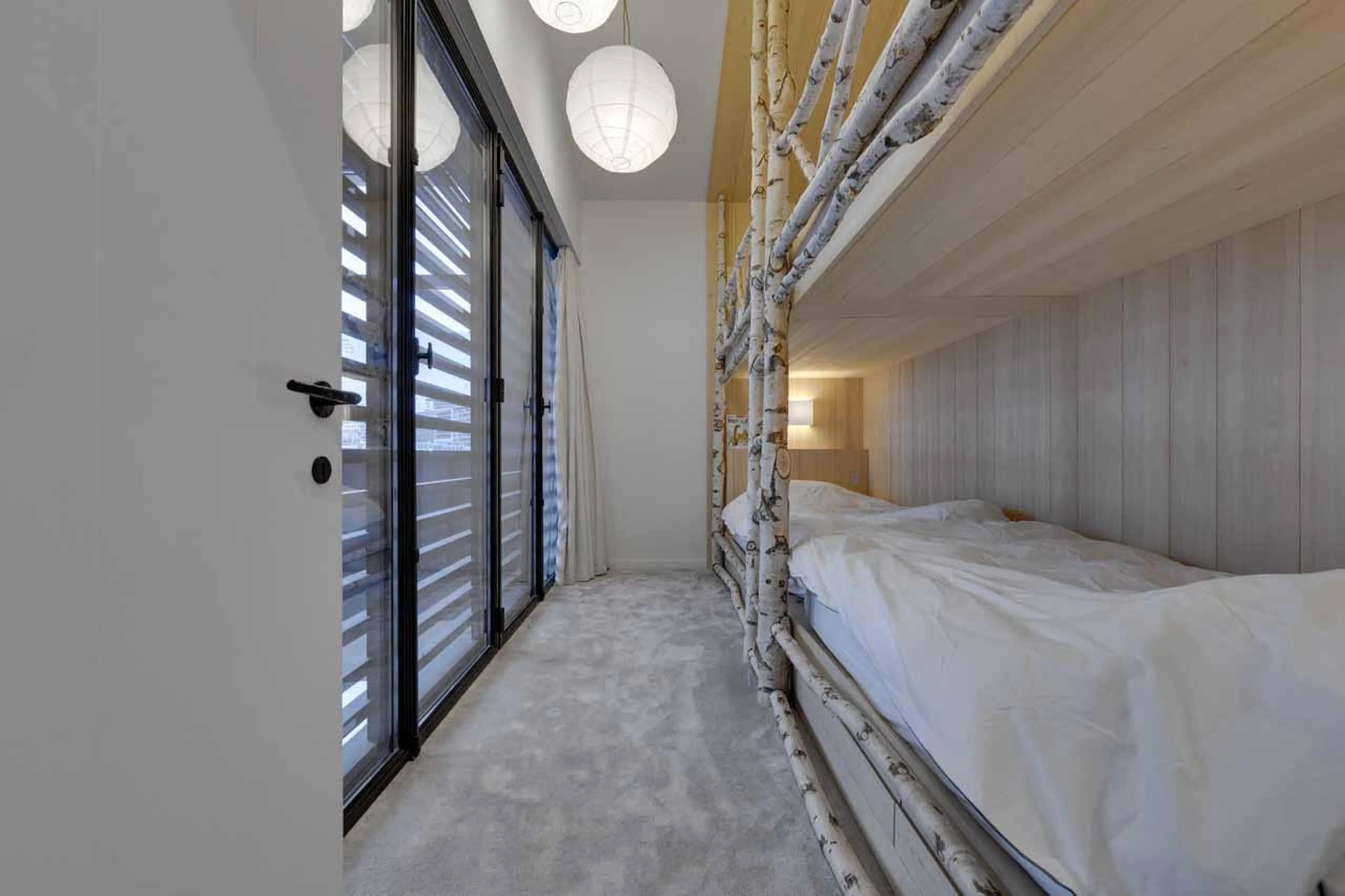 Bunk bedroom in Apartment Ornate, Tignes