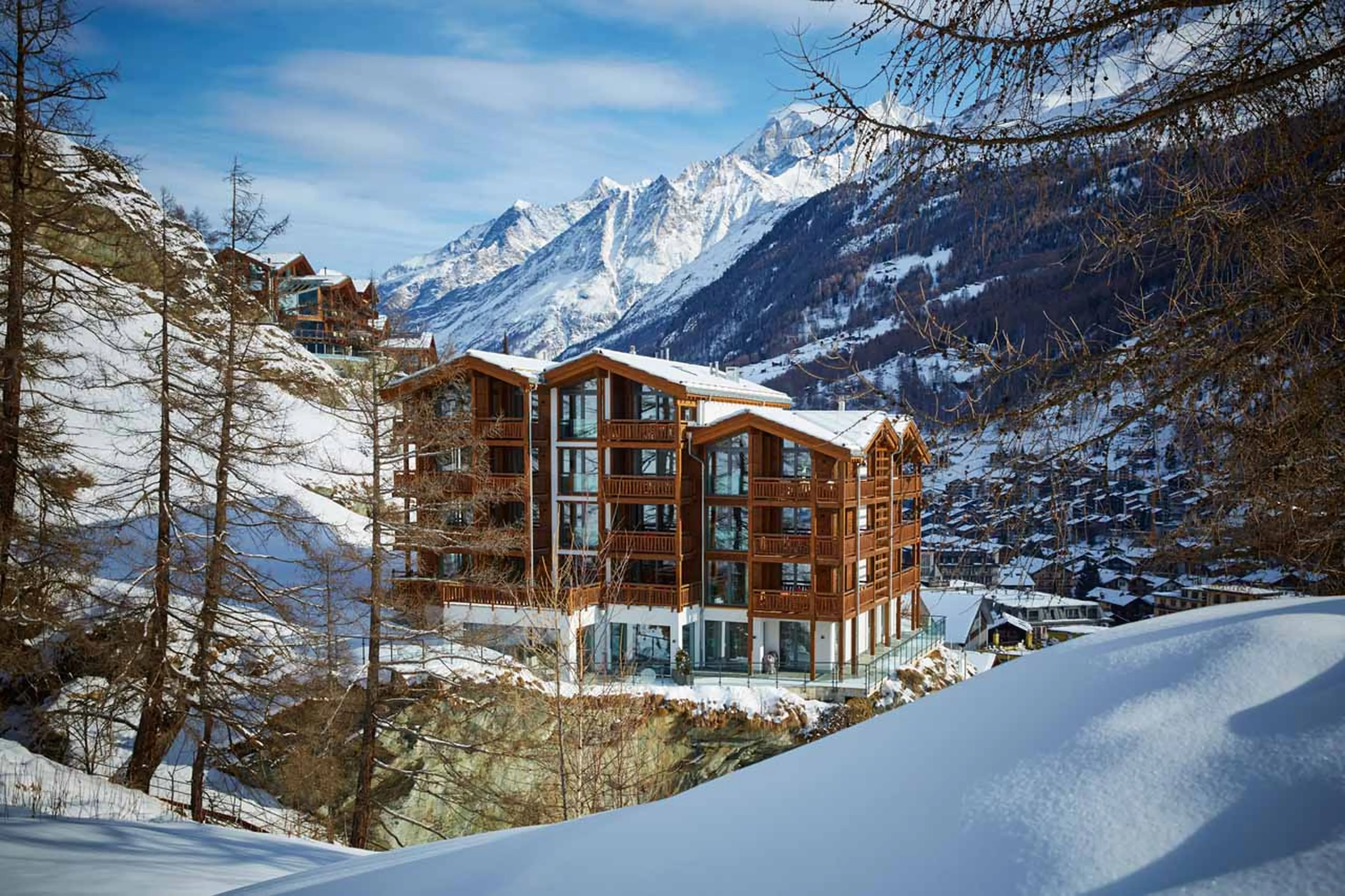 Exterior of Apartment Panorama in Zermatt