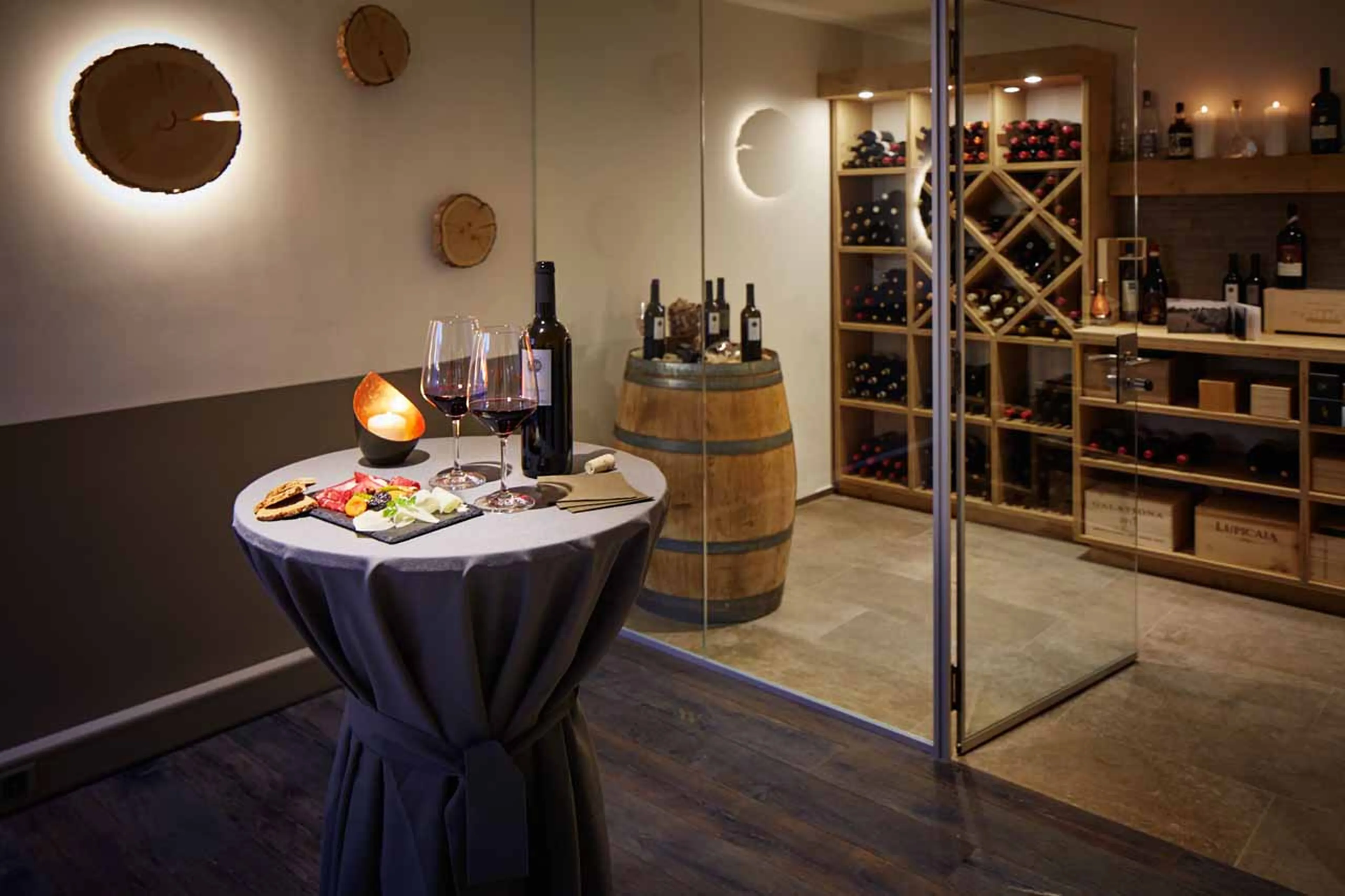 Wine cellar at Apartment Panorama in Zermatt