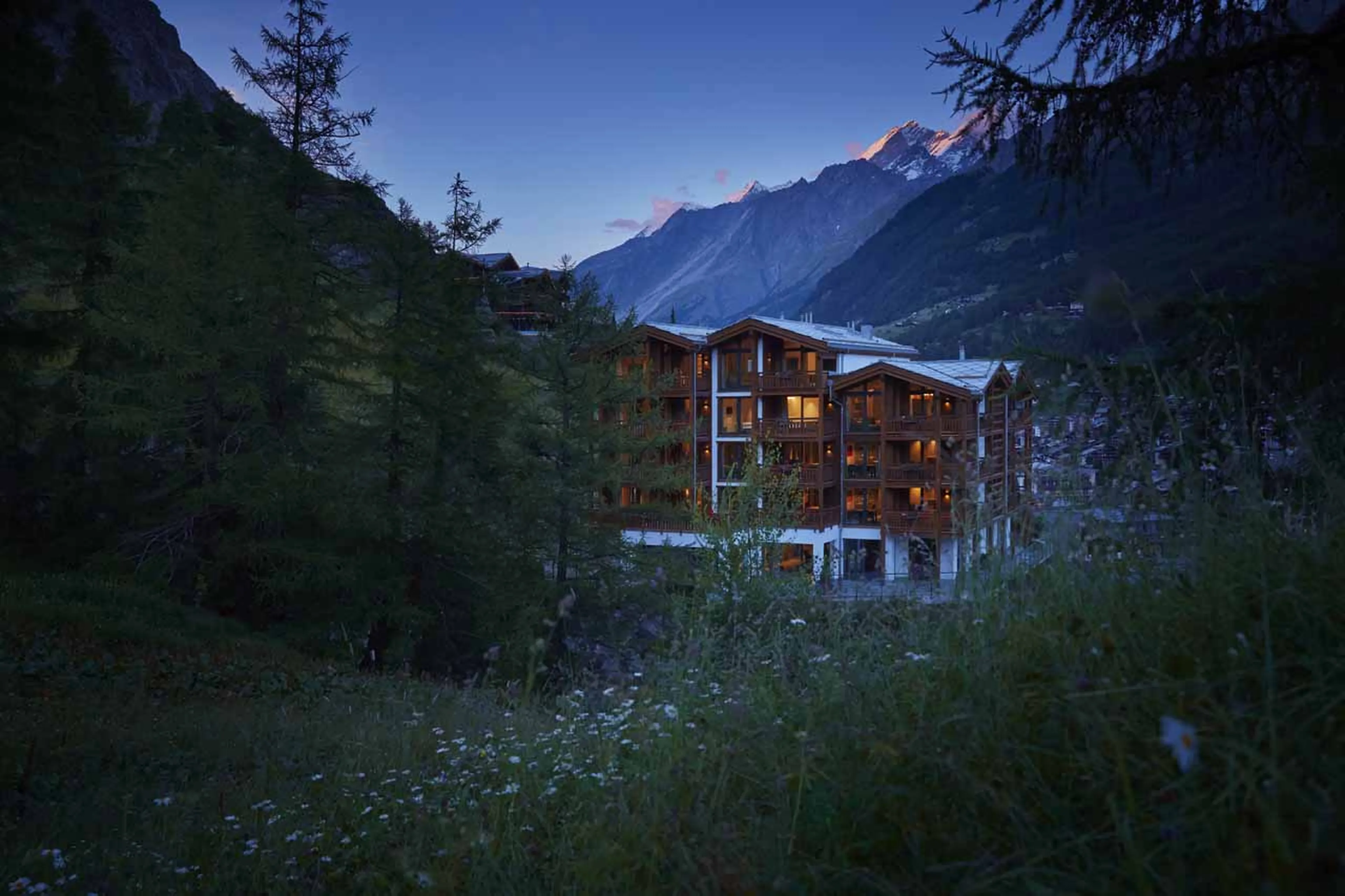 Exteror view of Apartment Panorama in Zermatt