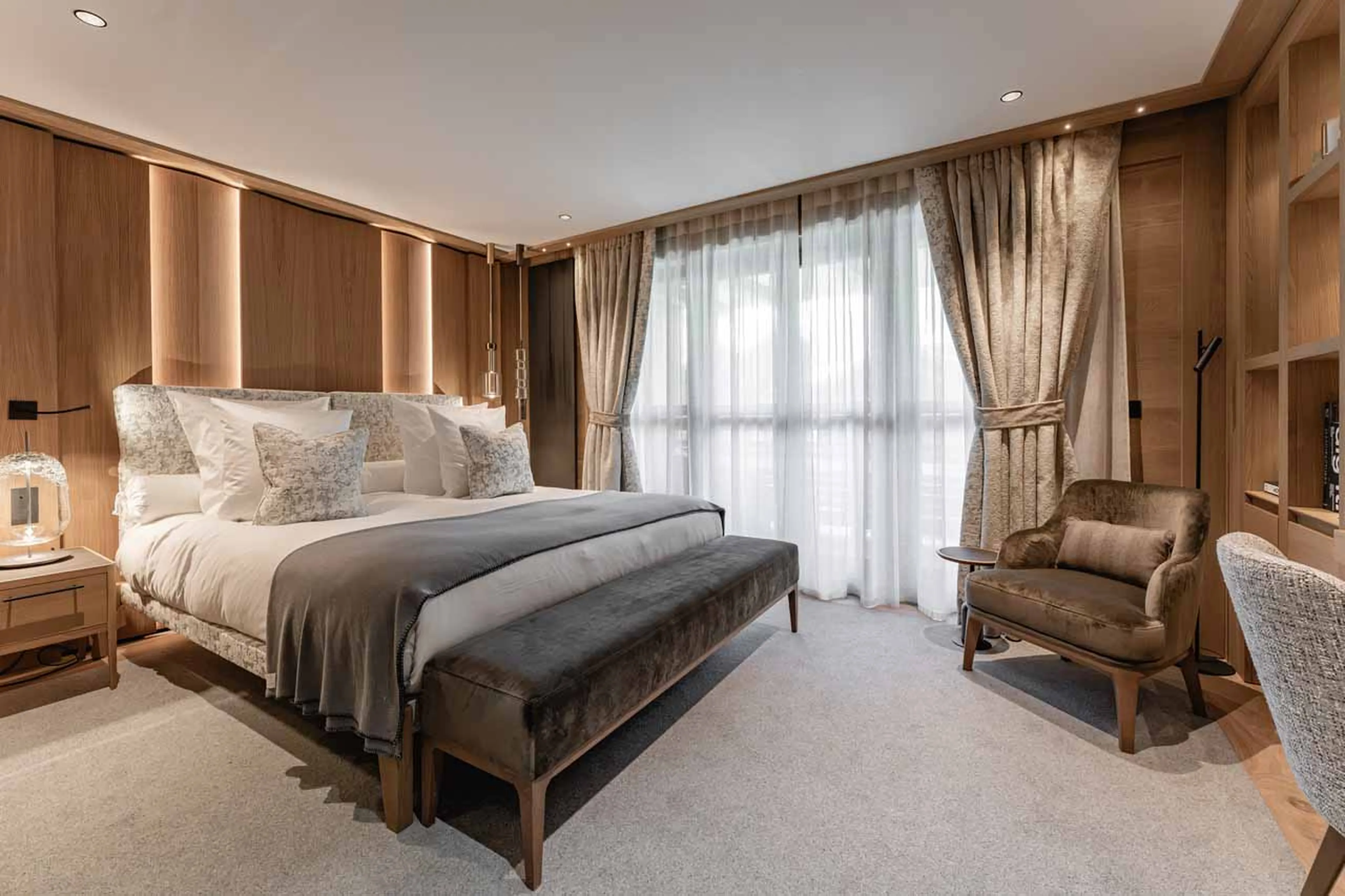 Bedroom 1 at Apartment Pistini in Val d'Isere