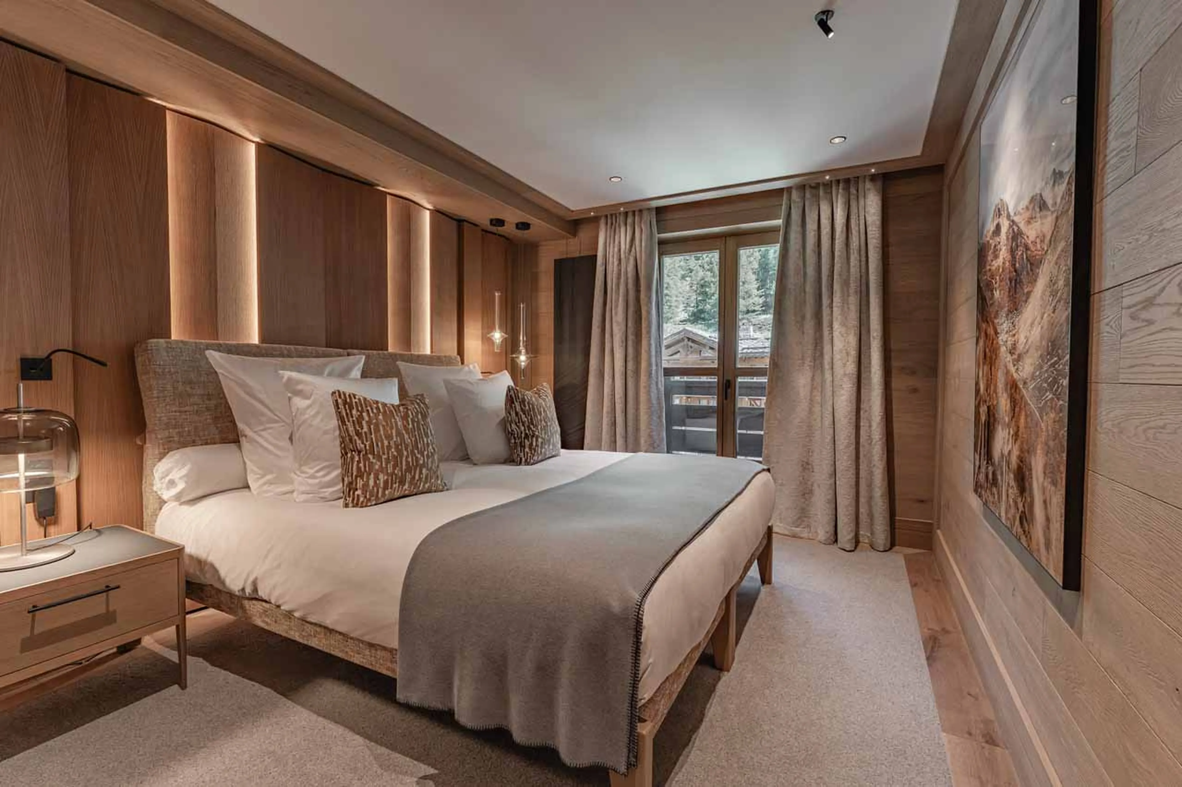 Bedroom 2 at Apartment Pistini in Val d'Isere