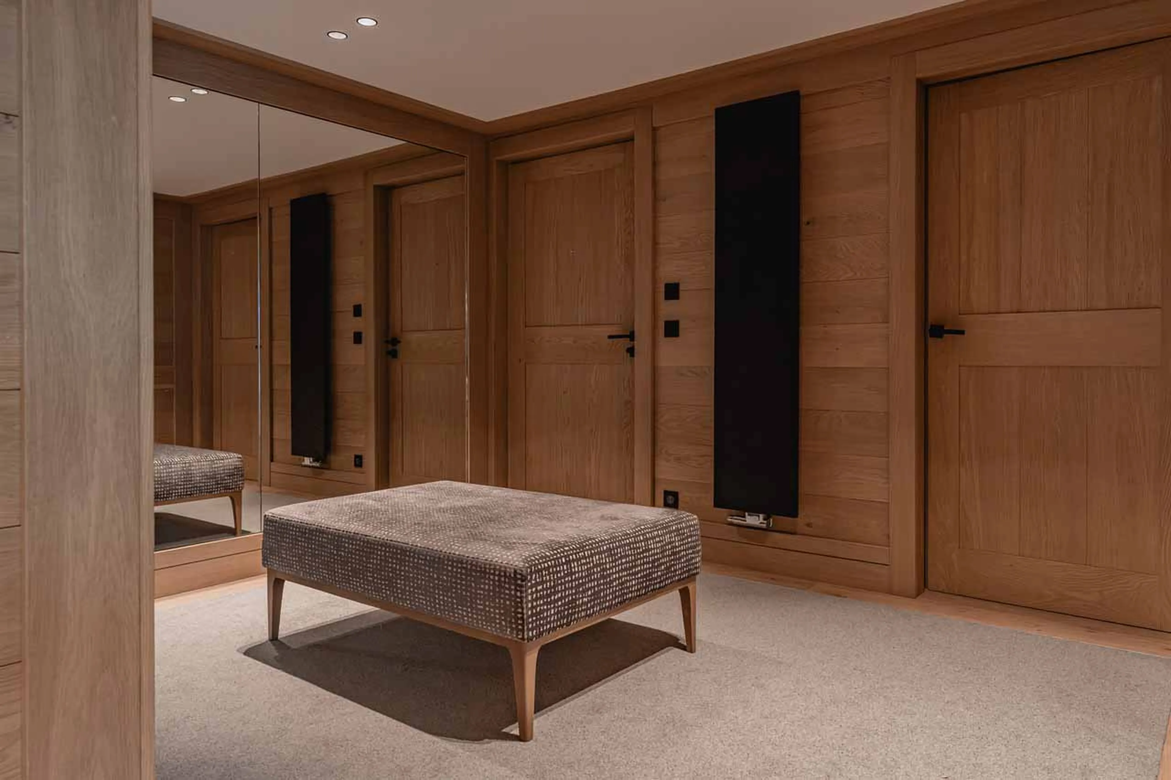 Entrance hall at Apartment Pistini in Val d'Isere