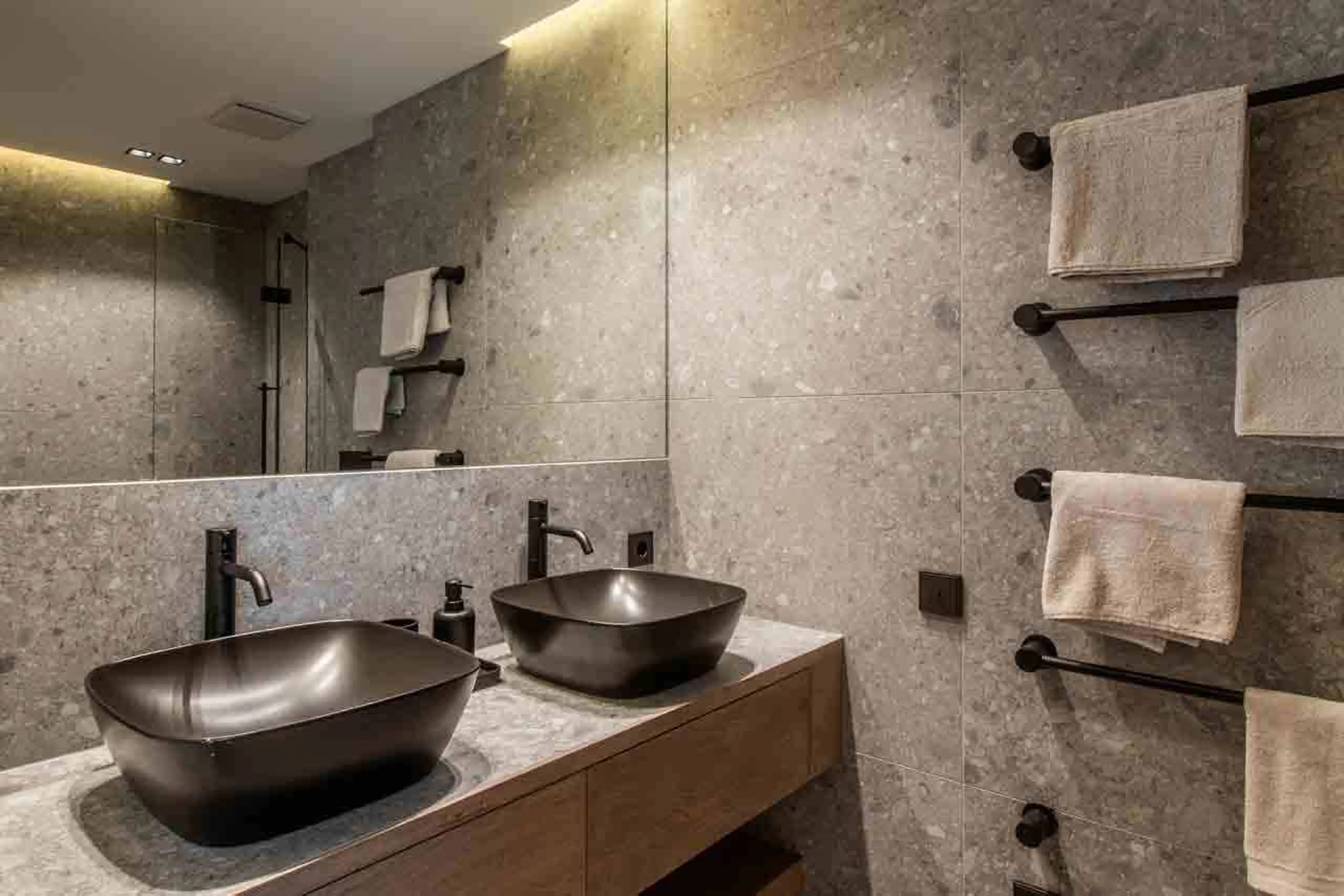 Shower room at Apartment Rendl in St Anton