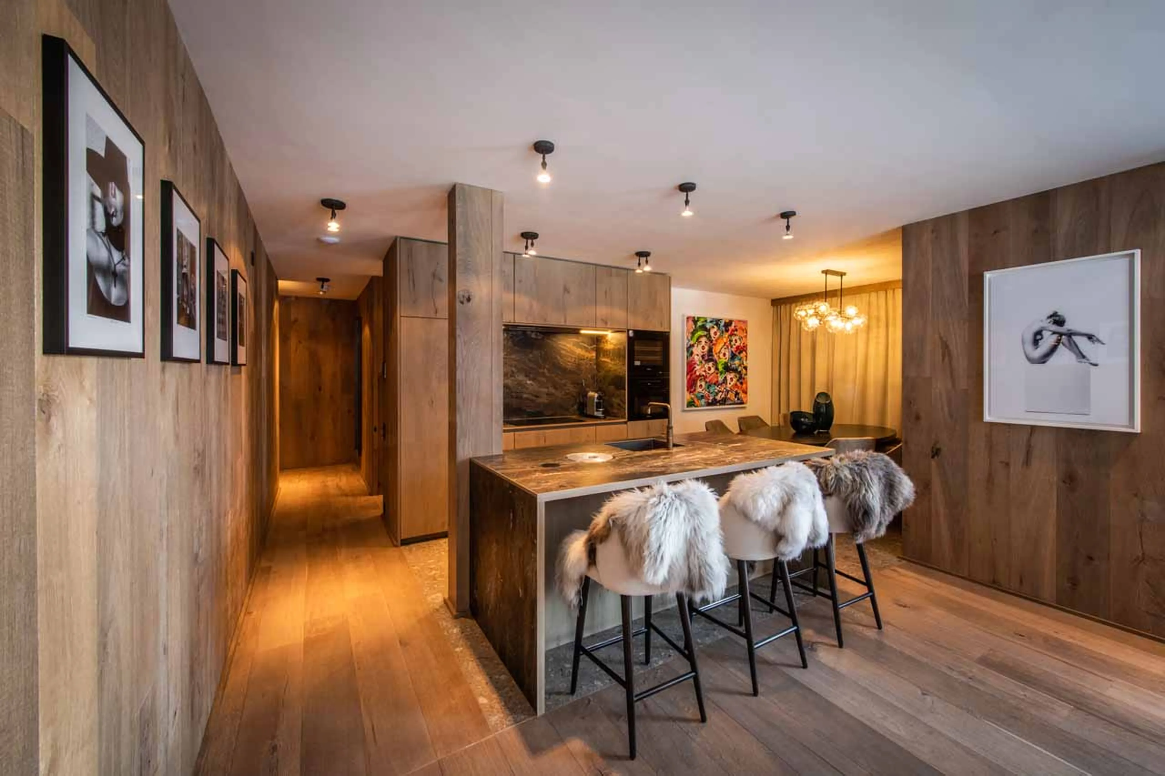 Kitchen at Apartment Rendl in St Anton
