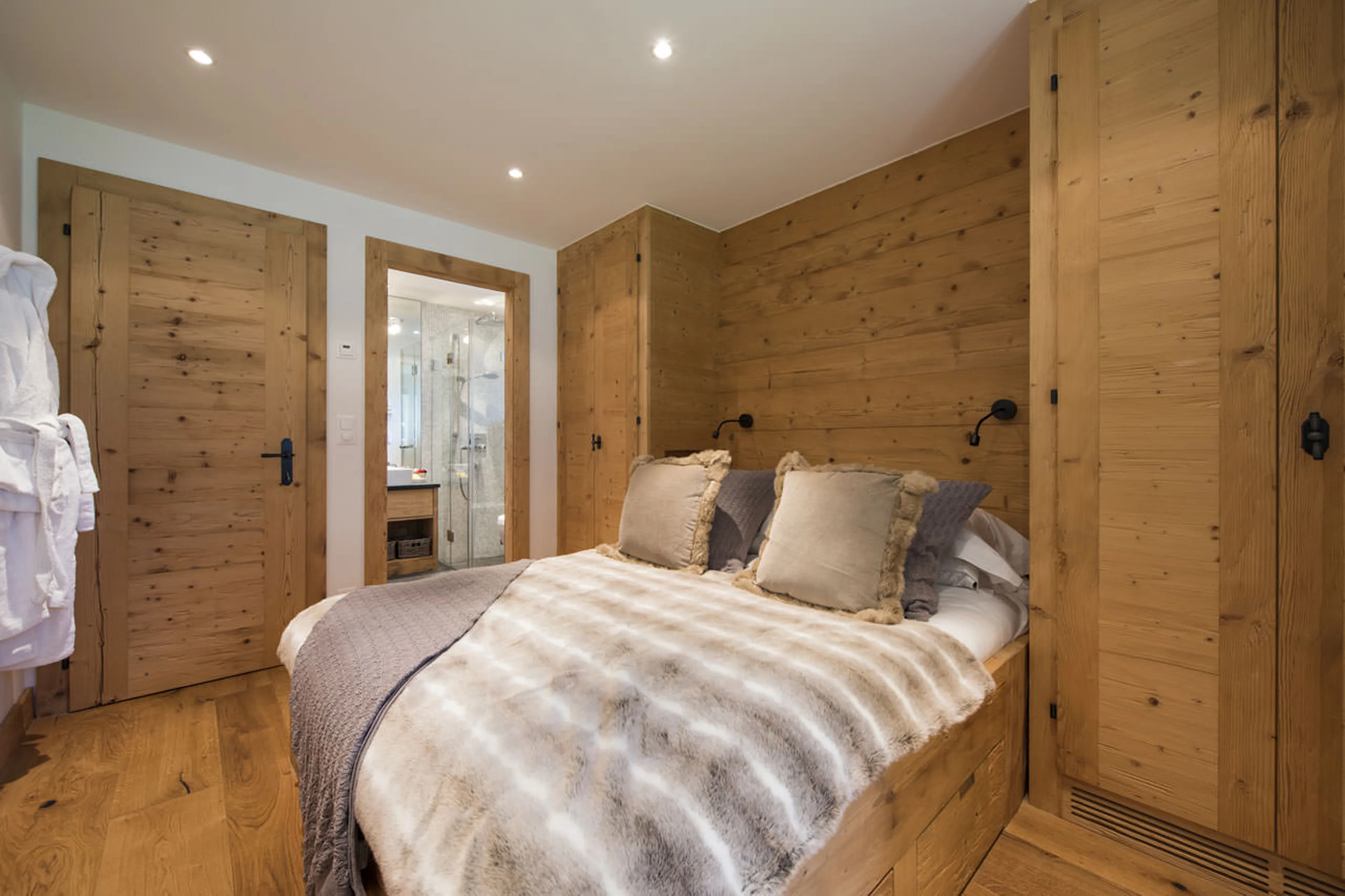Double bedroom at Apartment Saana in Verbier