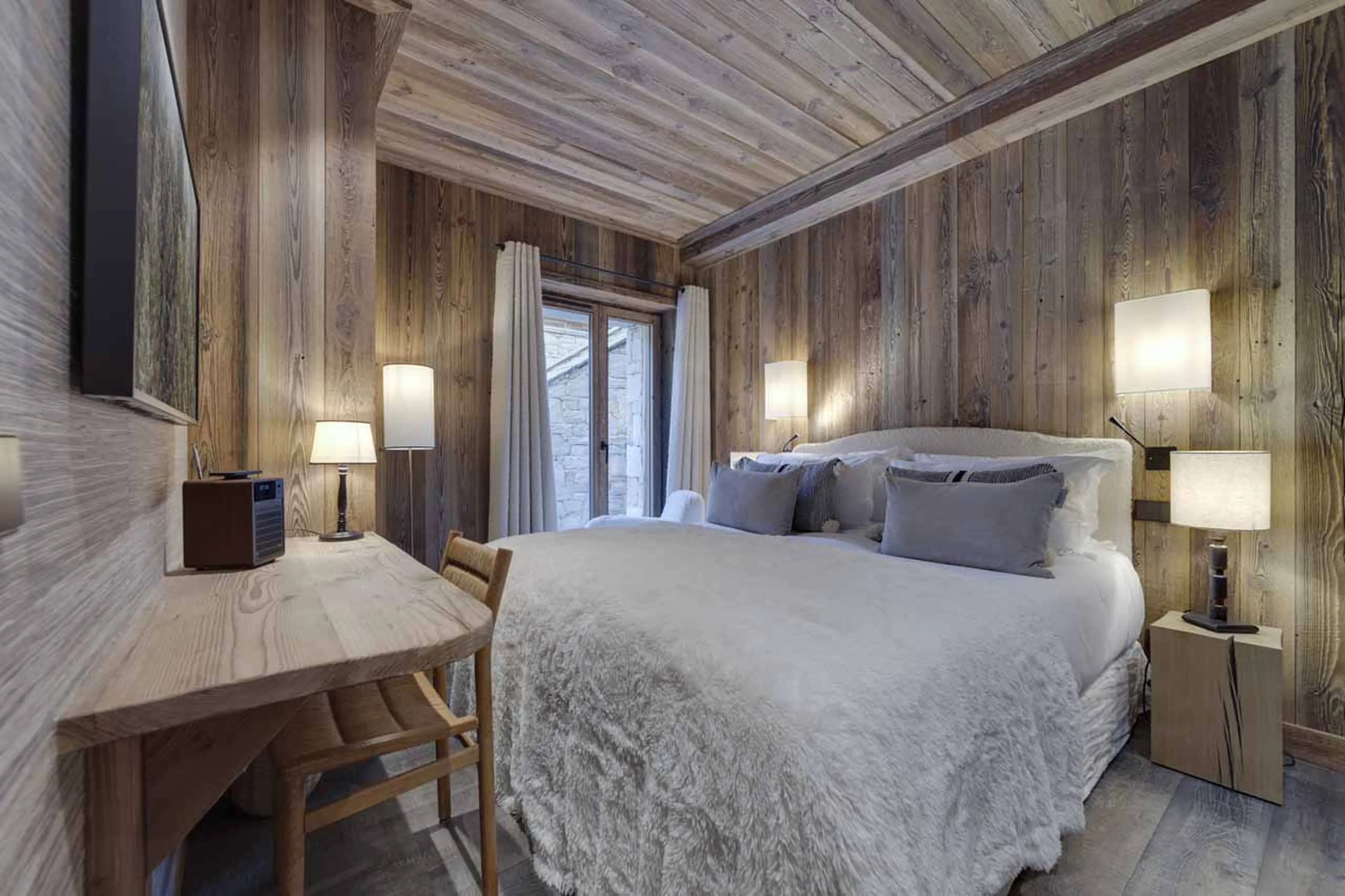 Bedroom 1 at Apartment Sagewood in Meribel