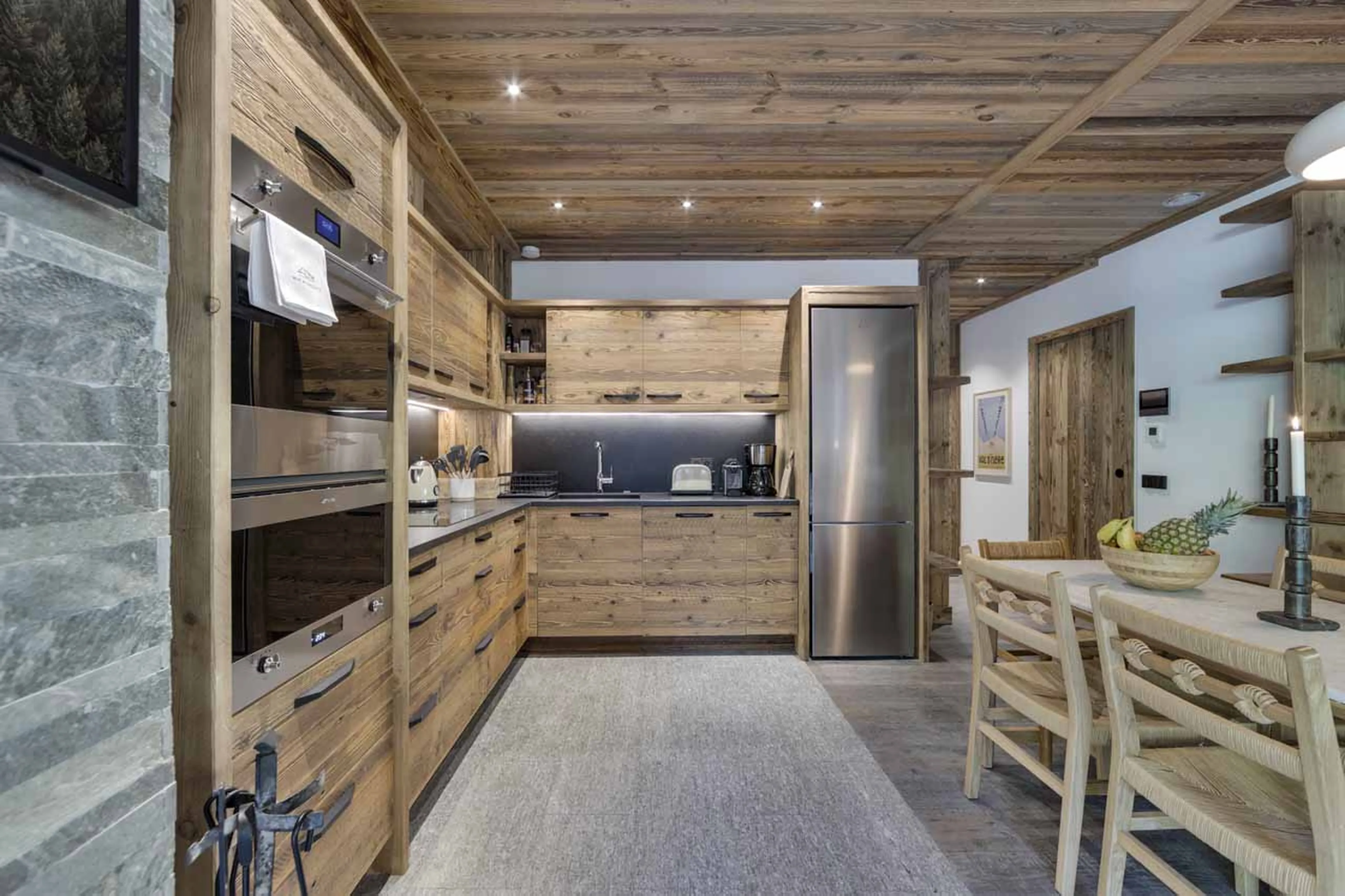 Kitchen at Apartment Sagewood in Meribel