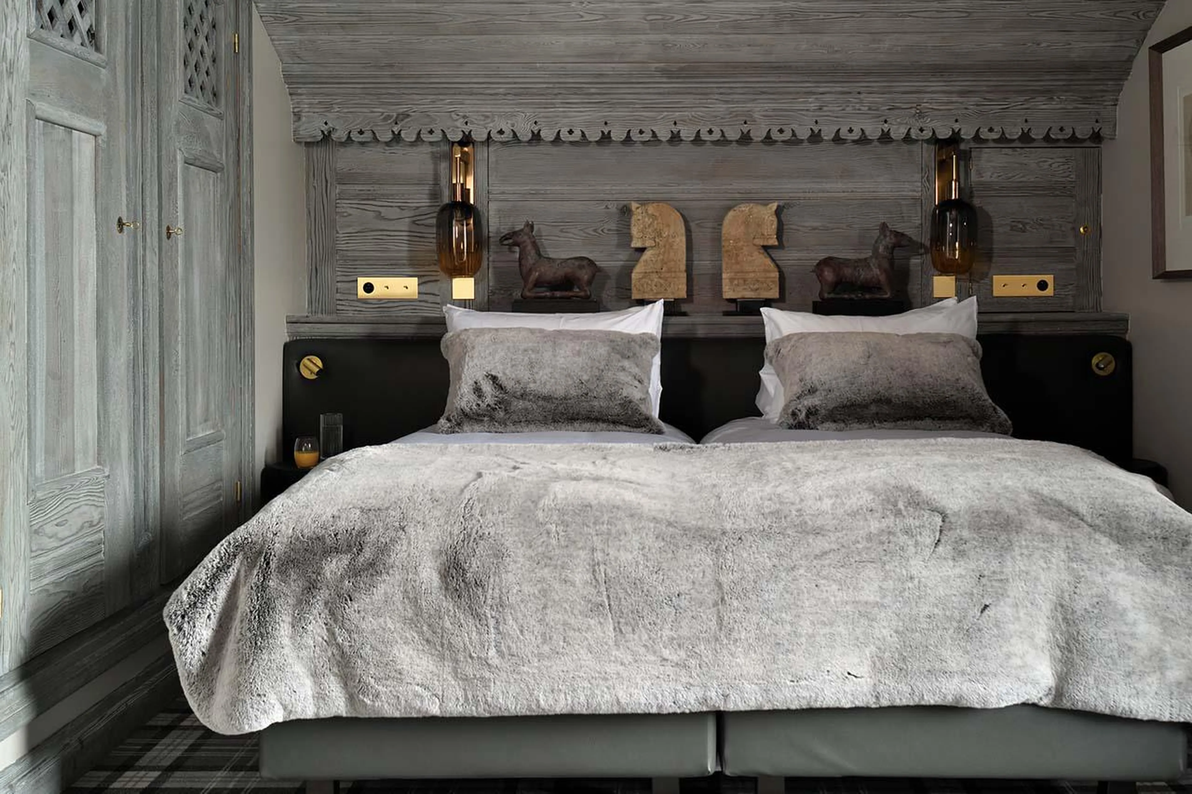 Bedroom one at Apartment Signal in Courchevel 1850