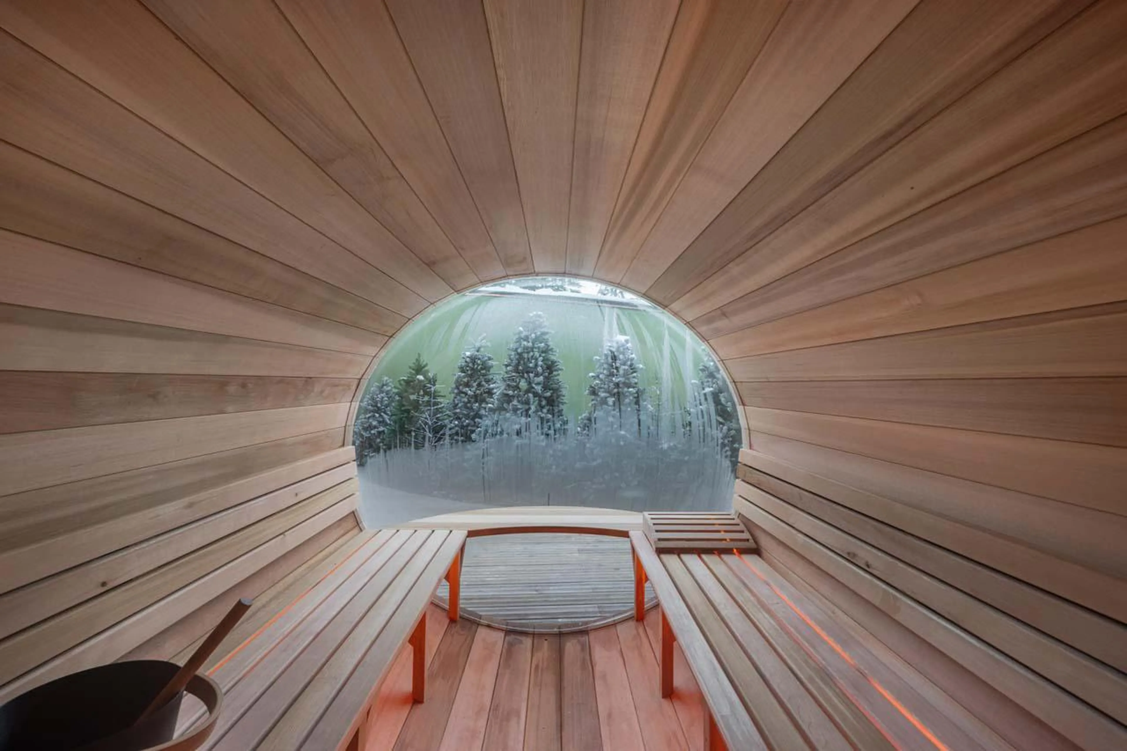 Sauna at Apartment Sirio in Courchevel 1850