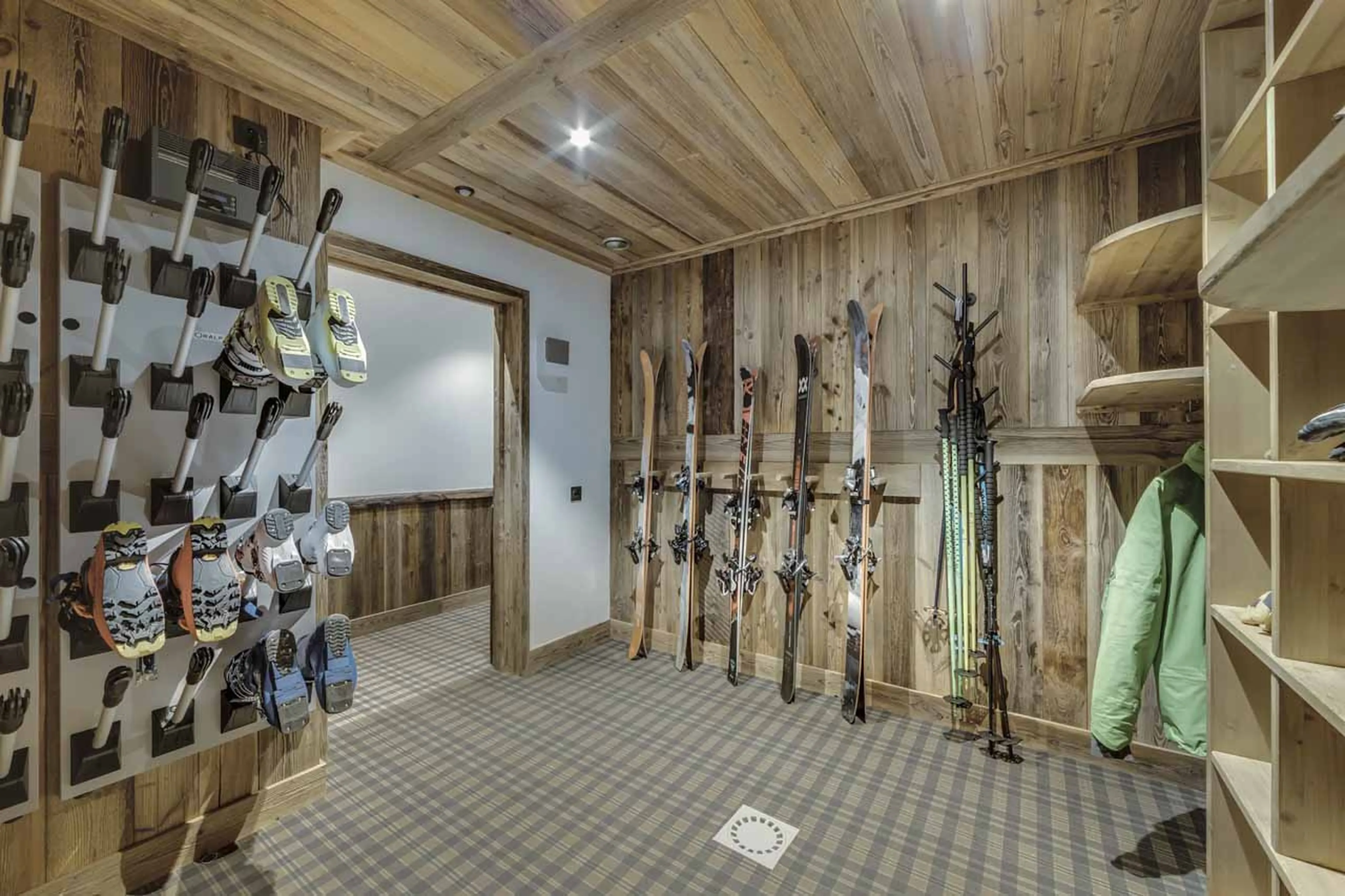 Ski room at Apartment Slopeside in Val d'Isere